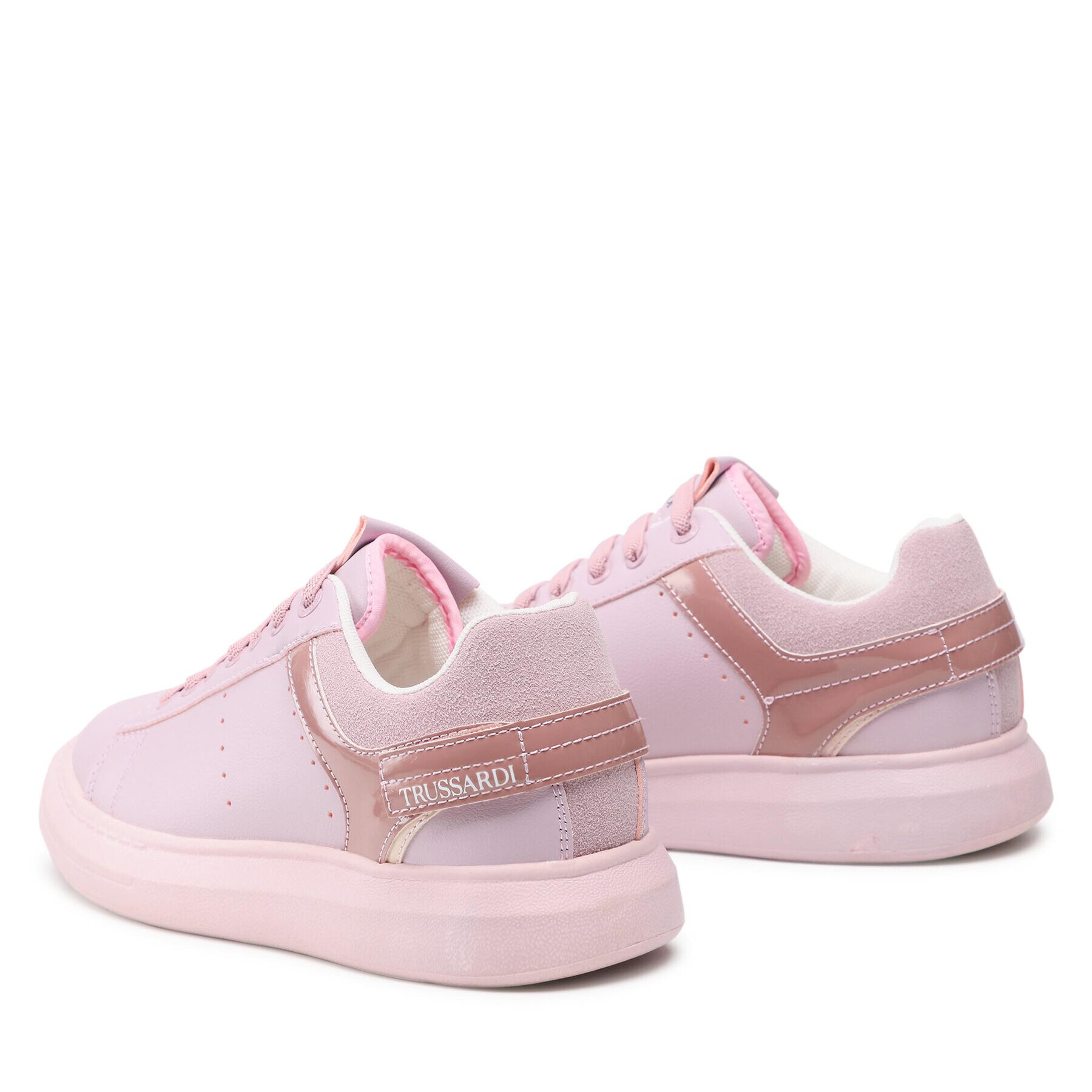 Trussardi Сникърси 79J00008 Розов - Pepit.bg