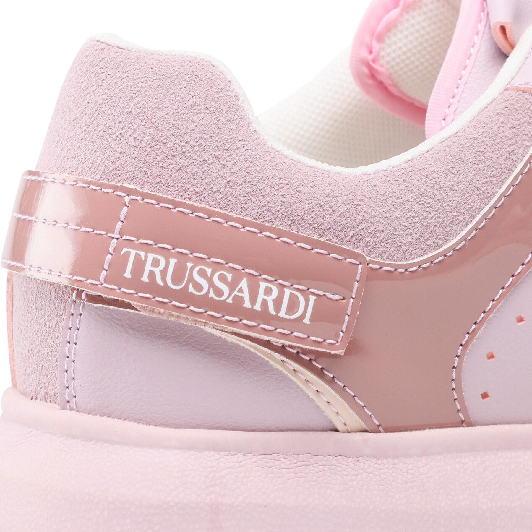 Trussardi Сникърси 79J00008 Розов - Pepit.bg