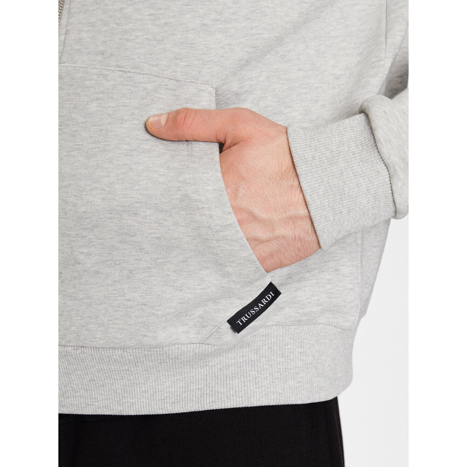 Trussardi Суитшърт 52F00301 Сив Regular Fit - Pepit.bg