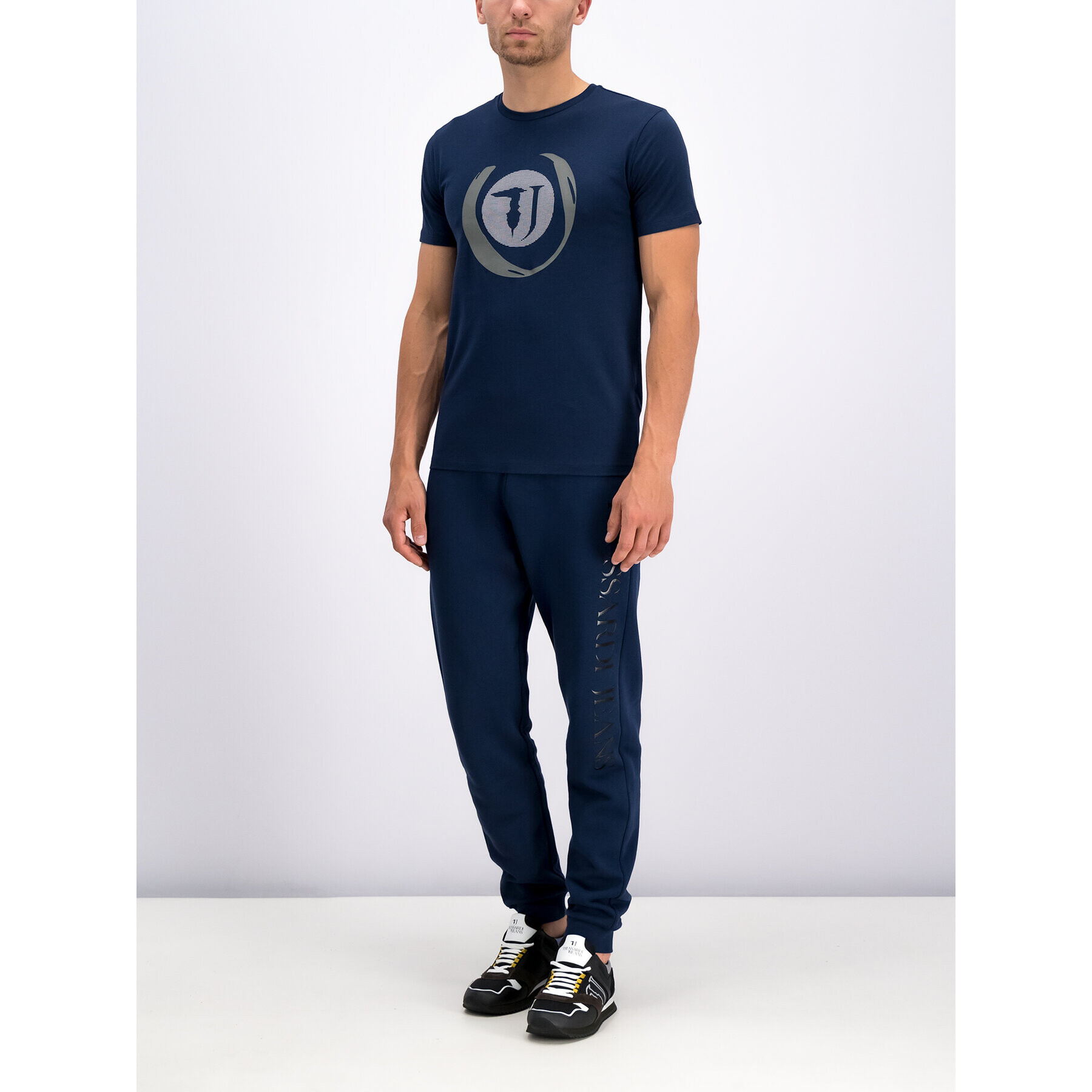 Trussardi Тишърт 52T00267 Тъмносин Regular Fit - Pepit.bg