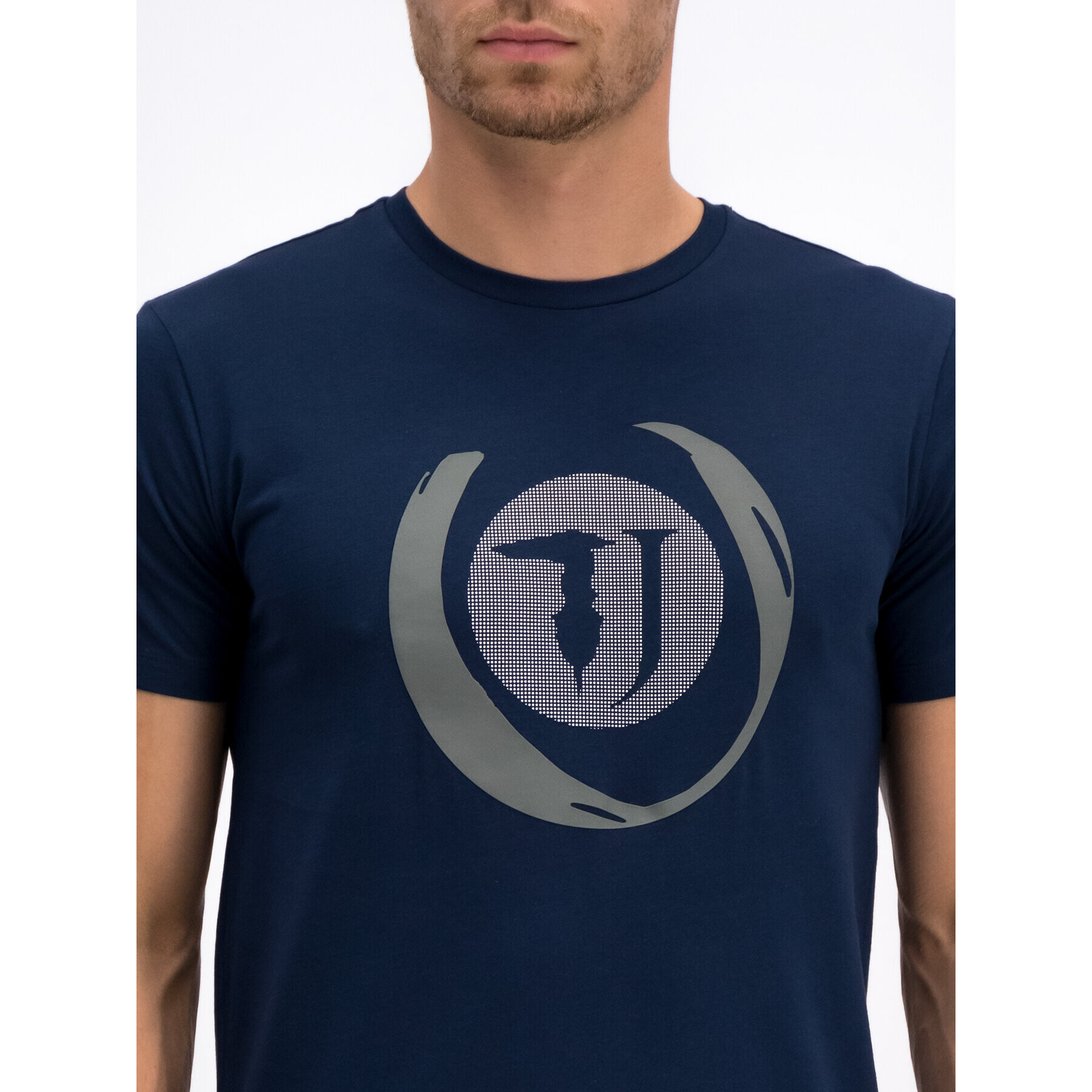 Trussardi Тишърт 52T00267 Тъмносин Regular Fit - Pepit.bg
