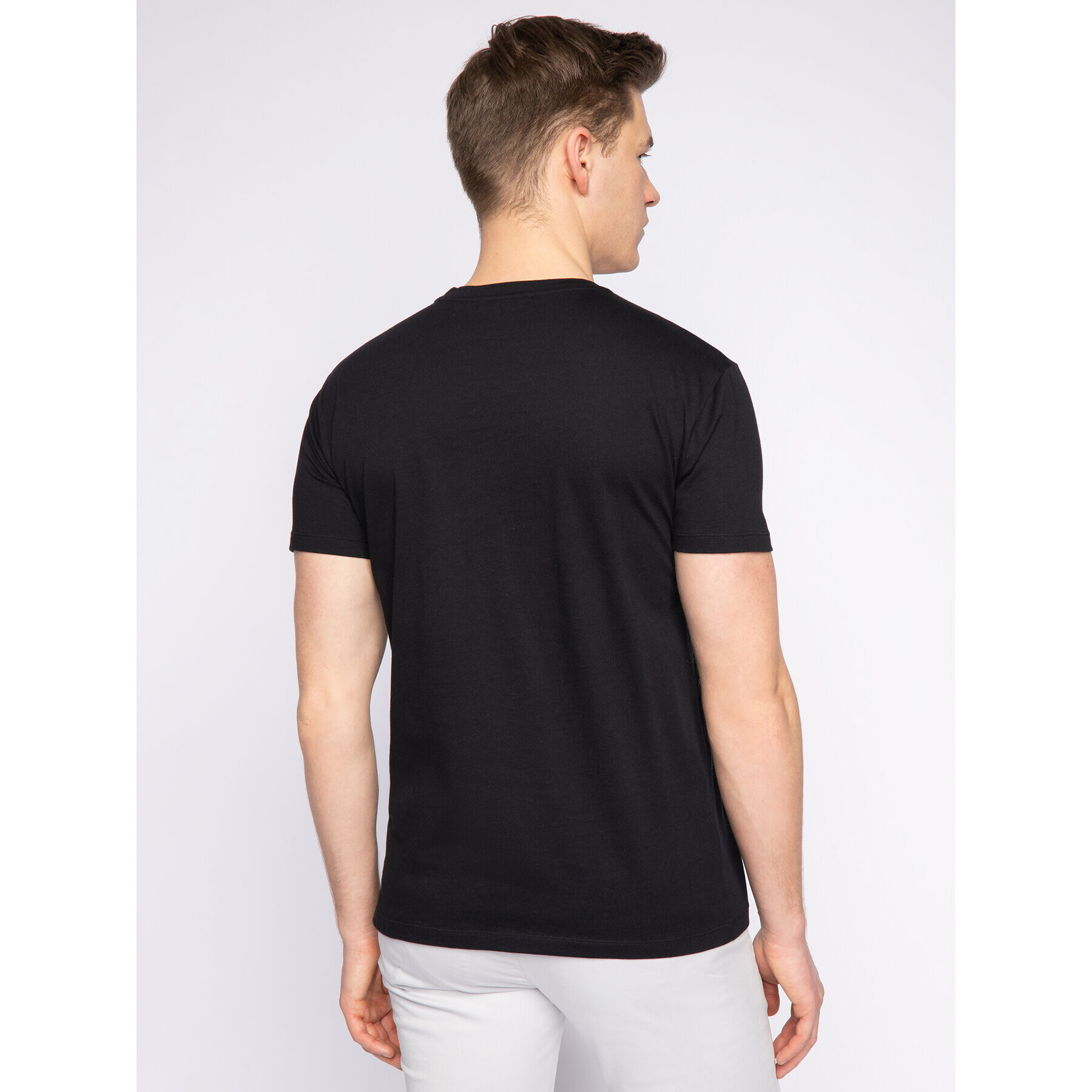 Trussardi Тишърт 52T00311 Черен Regular Fit - Pepit.bg