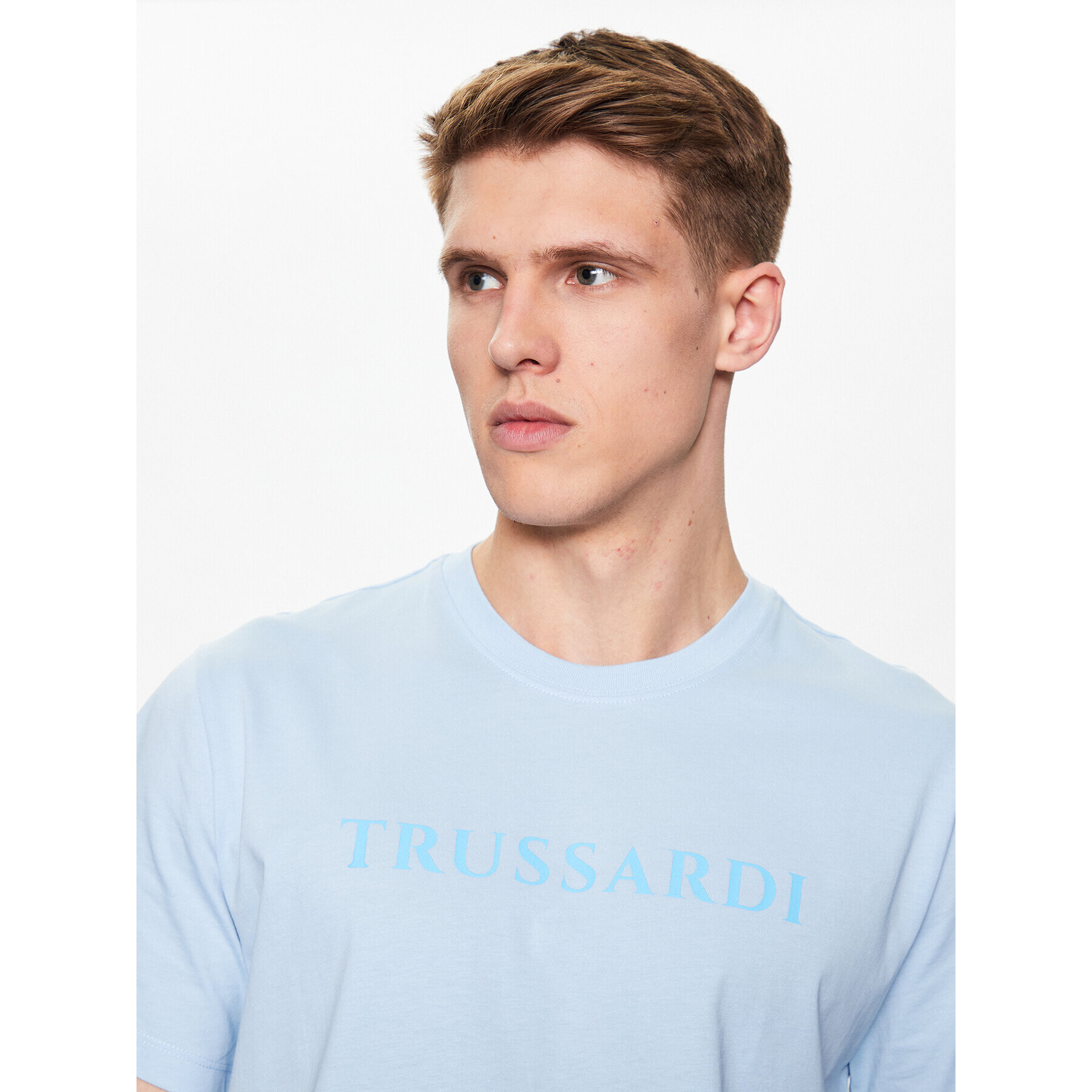 Trussardi Тишърт 52T00724 Син Regular Fit - Pepit.bg