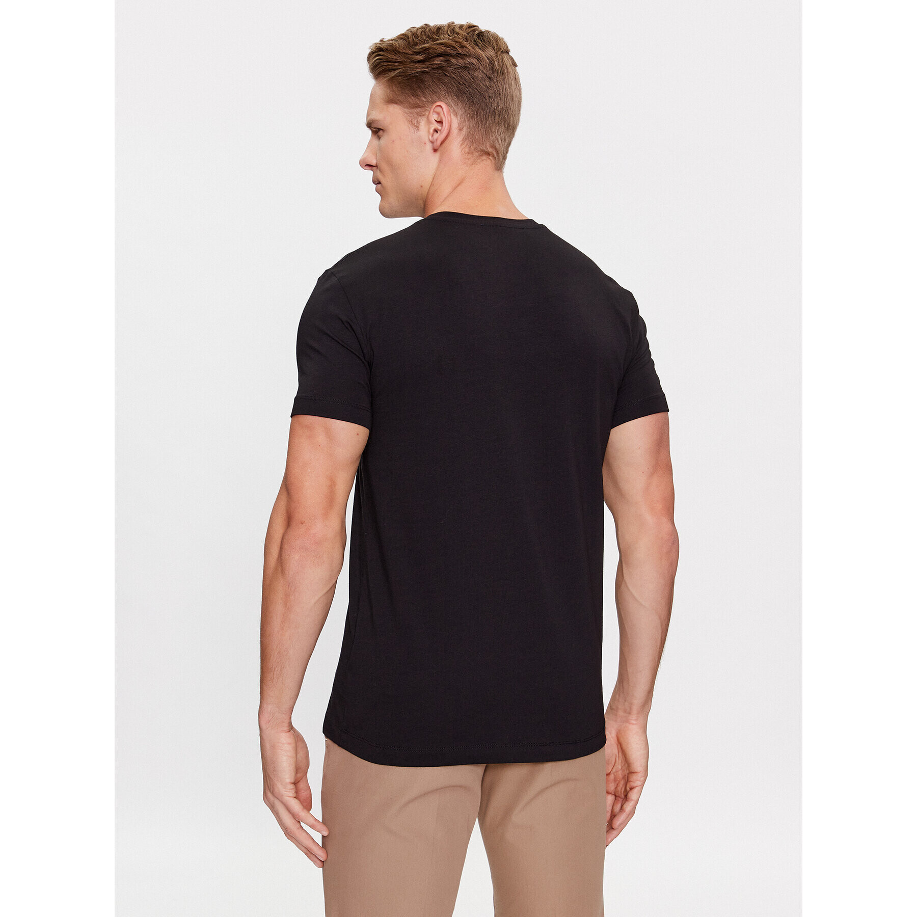 Trussardi Тишърт 52T00767 Черен Regular Fit - Pepit.bg
