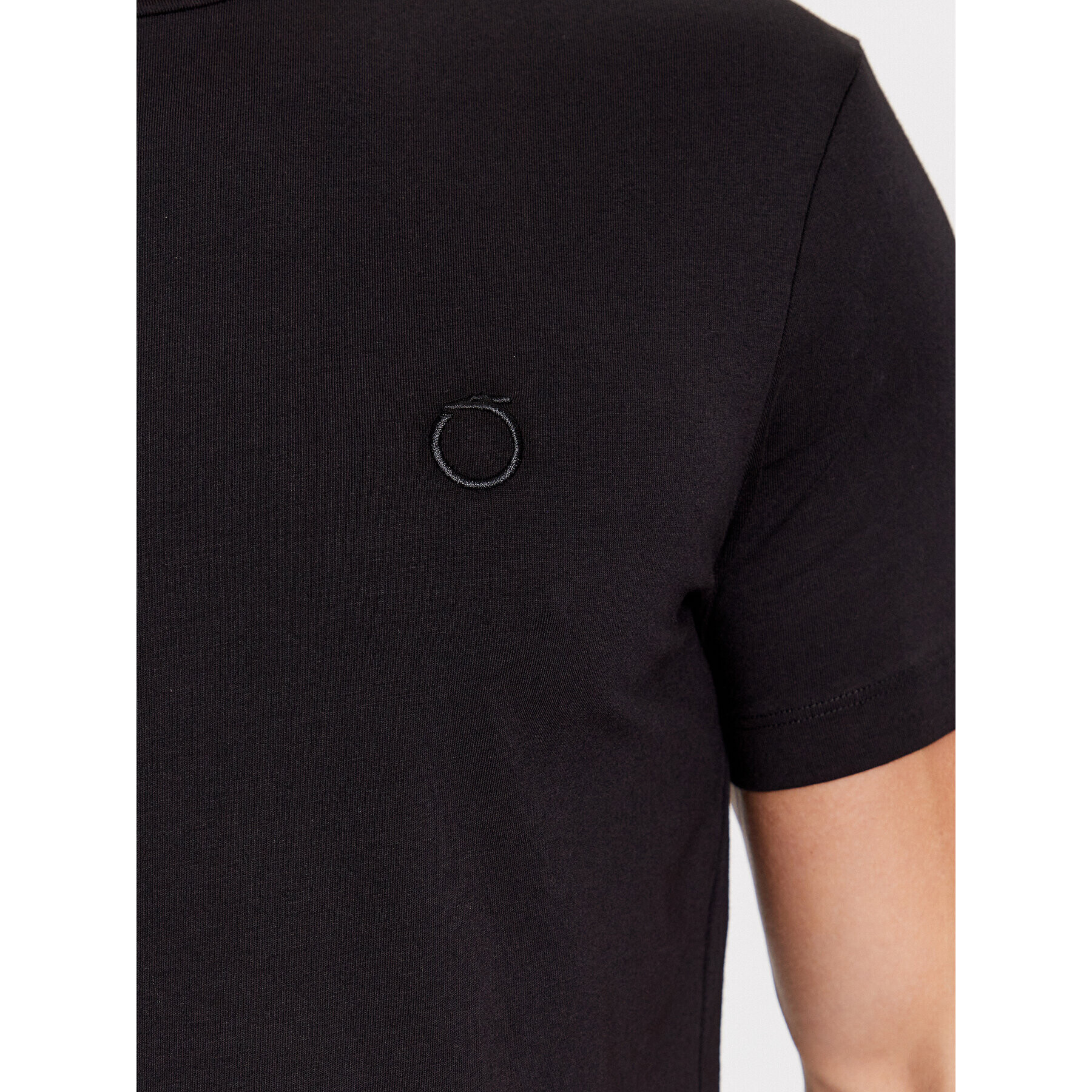 Trussardi Тишърт 52T00767 Черен Regular Fit - Pepit.bg