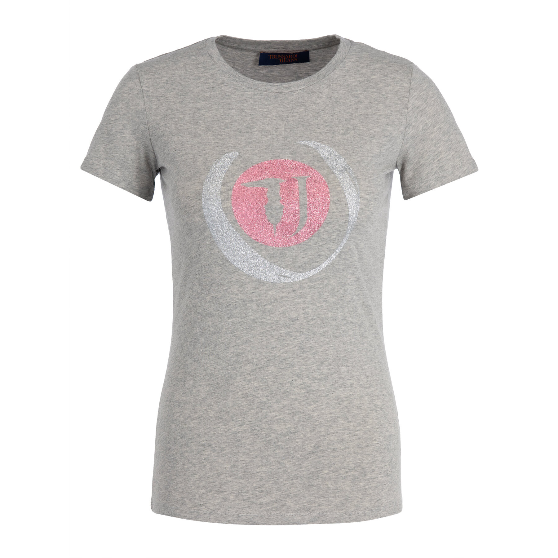 Trussardi Тишърт 56T00205 Сив Slim Fit - Pepit.bg