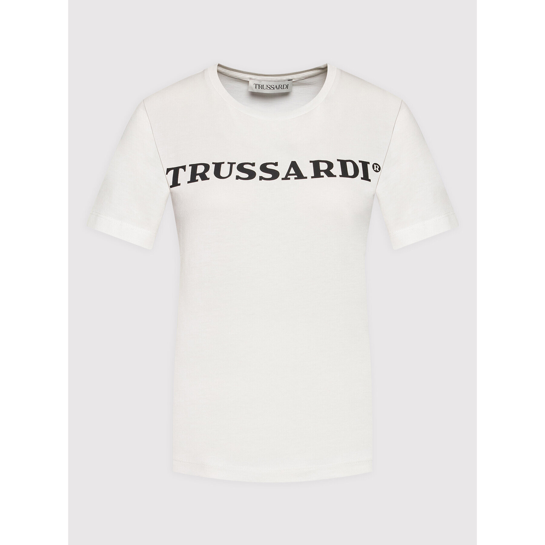 Trussardi Тишърт 56T00474 Бял Regular Fit - Pepit.bg