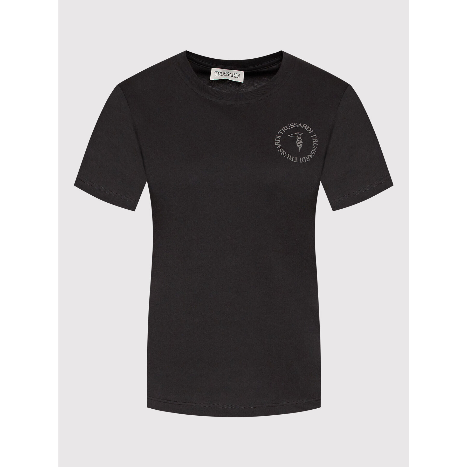 Trussardi Тишърт 56T00483 Черен Regular Fit - Pepit.bg