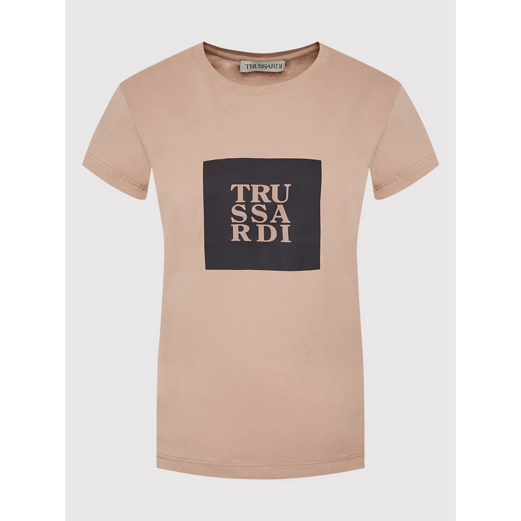 Trussardi Тишърт 56T00505 Розов Regular Fit - Pepit.bg