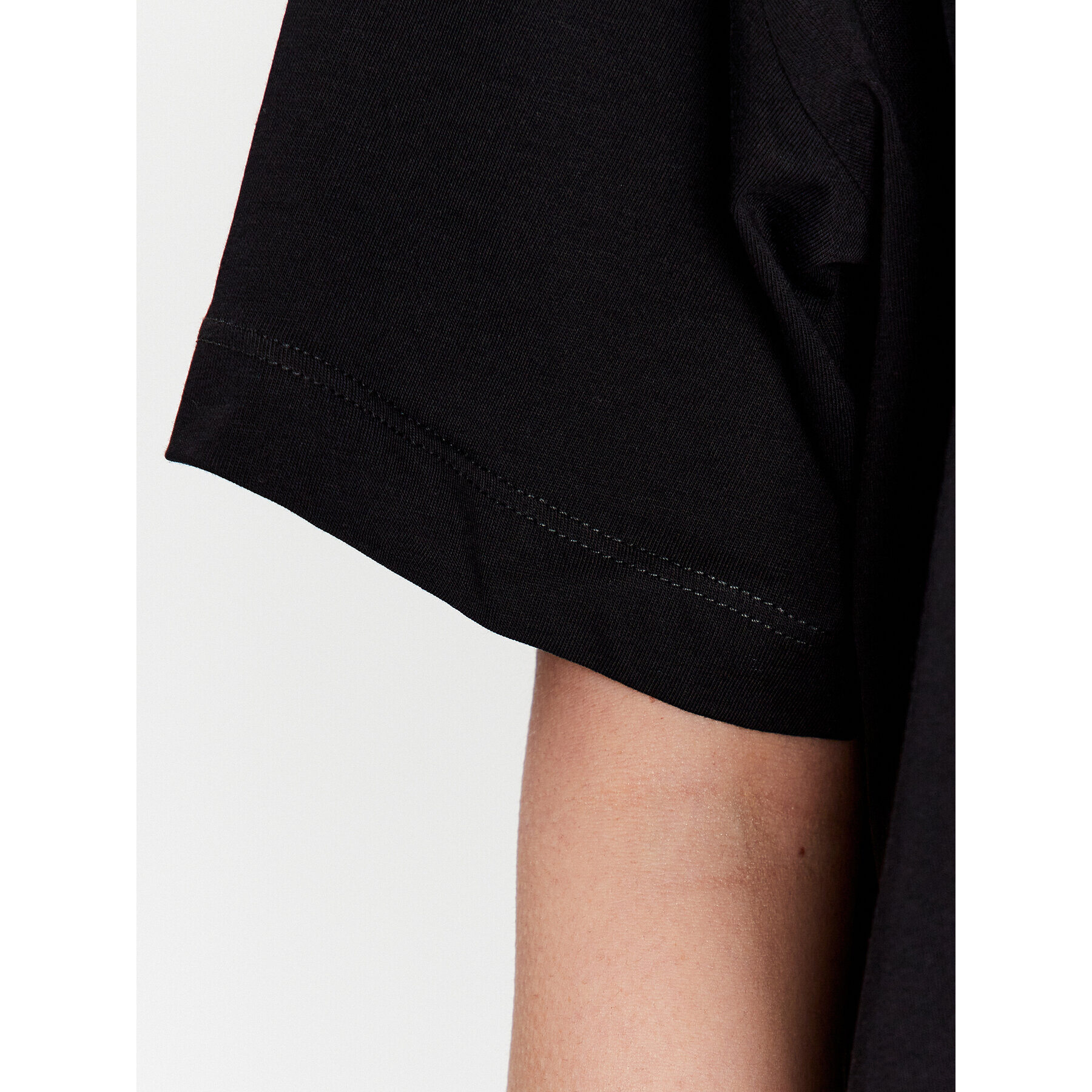 Trussardi Тишърт Greyhound Backprint 56T00559 Черен Relaxed Fit - Pepit.bg