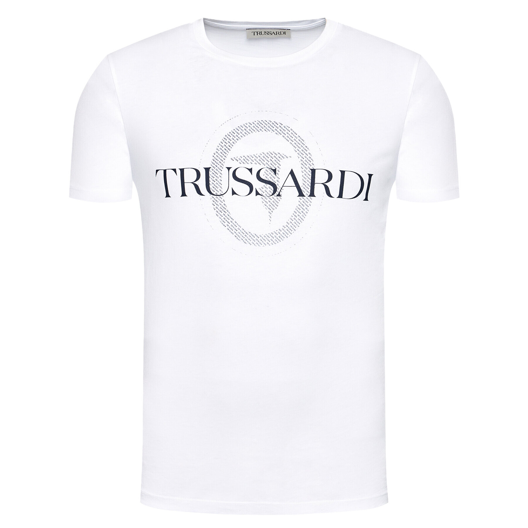 Trussardi Тишърт Pure 52T00507 Бял Regular Fit - Pepit.bg