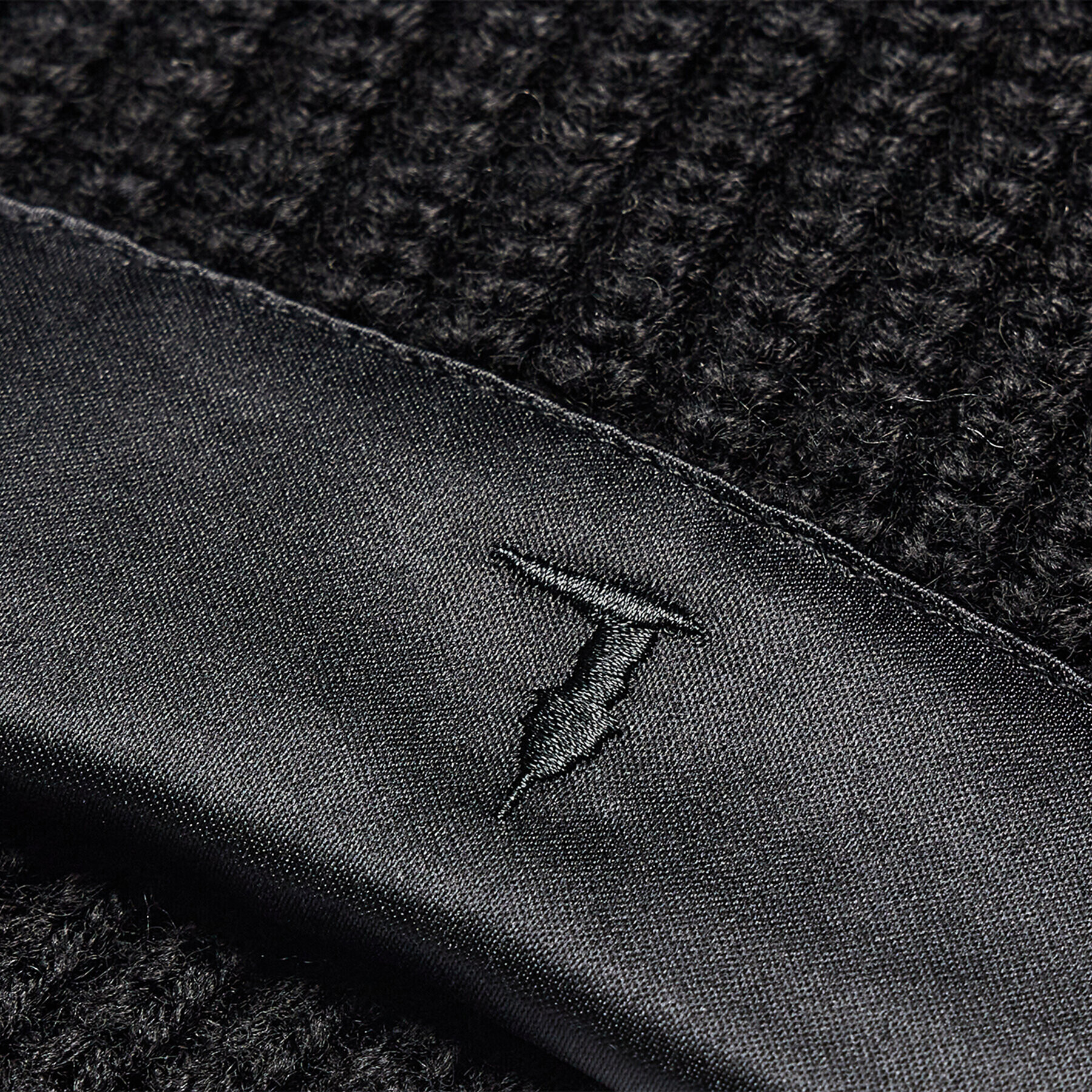 Trussardi Зимен шал 57Z00280 Черен - Pepit.bg