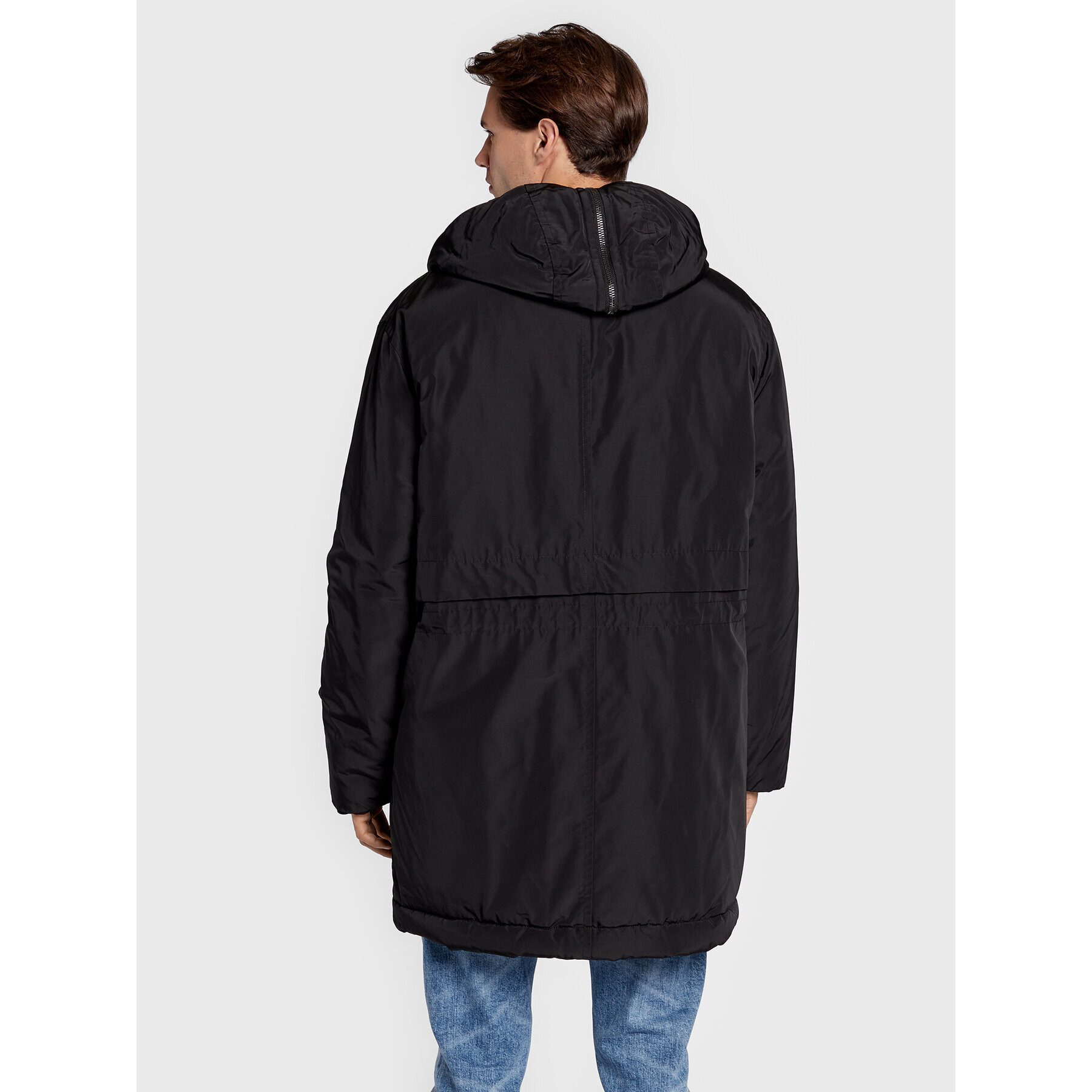 Trussardi Зимно яке 52S00745 Черен Regular Fit - Pepit.bg