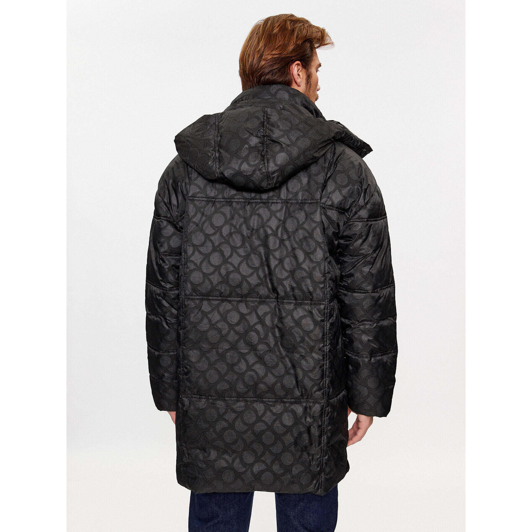 Trussardi Зимно яке 52S00945 Черен Regular Fit - Pepit.bg