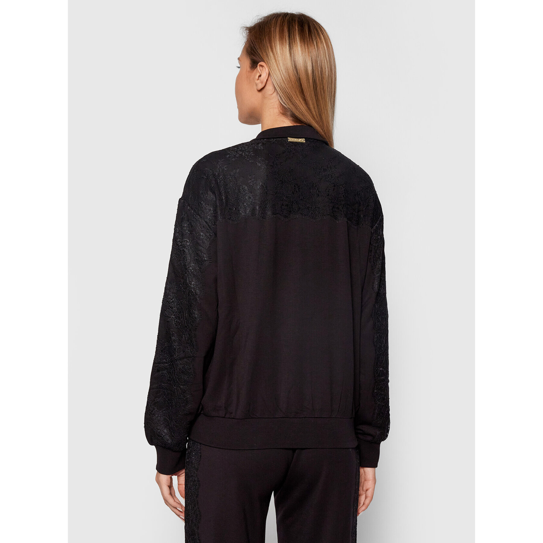 TWINSET Анцуг 212LL2BAA Черен Regular Fit - Pepit.bg