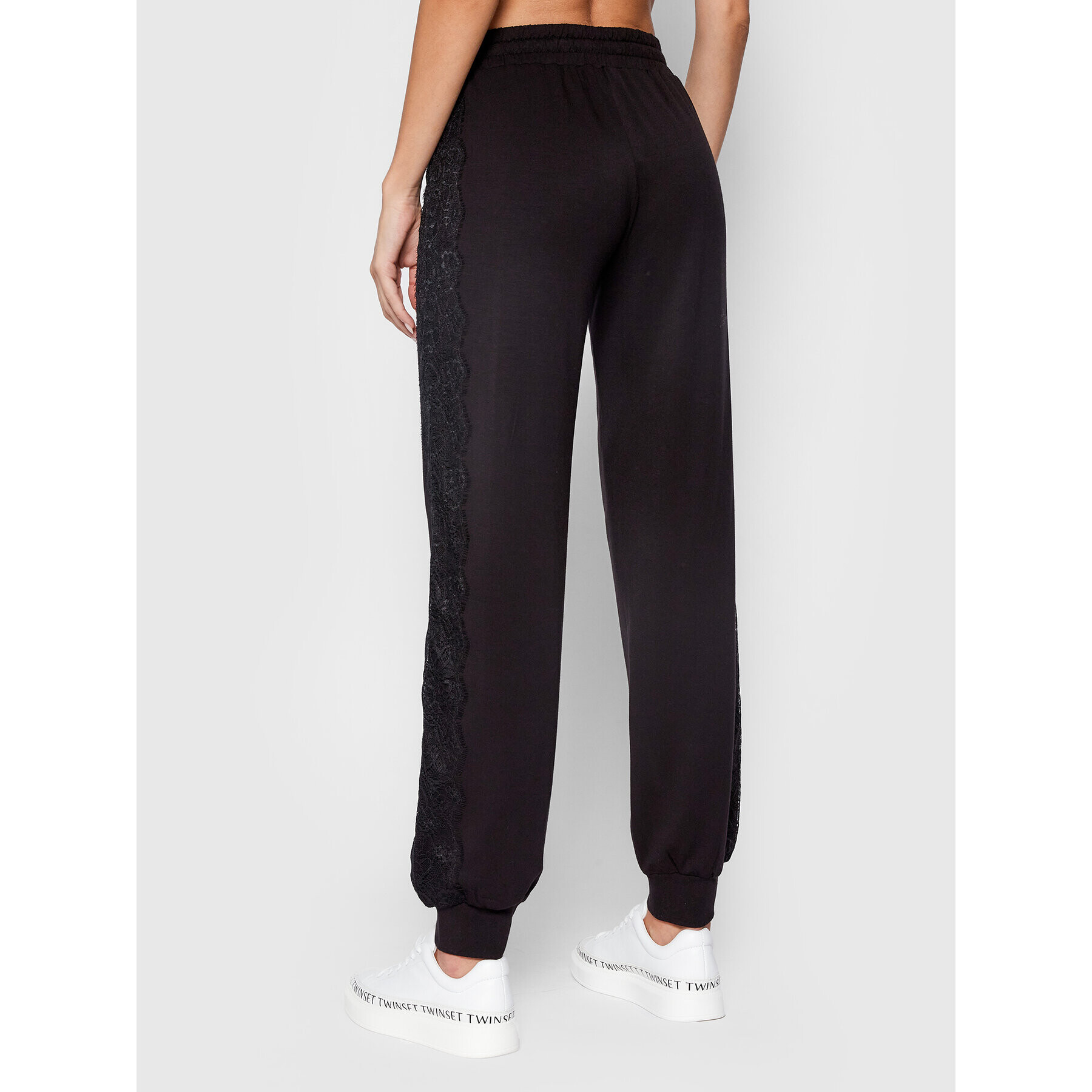 TWINSET Анцуг 212LL2BAA Черен Regular Fit - Pepit.bg