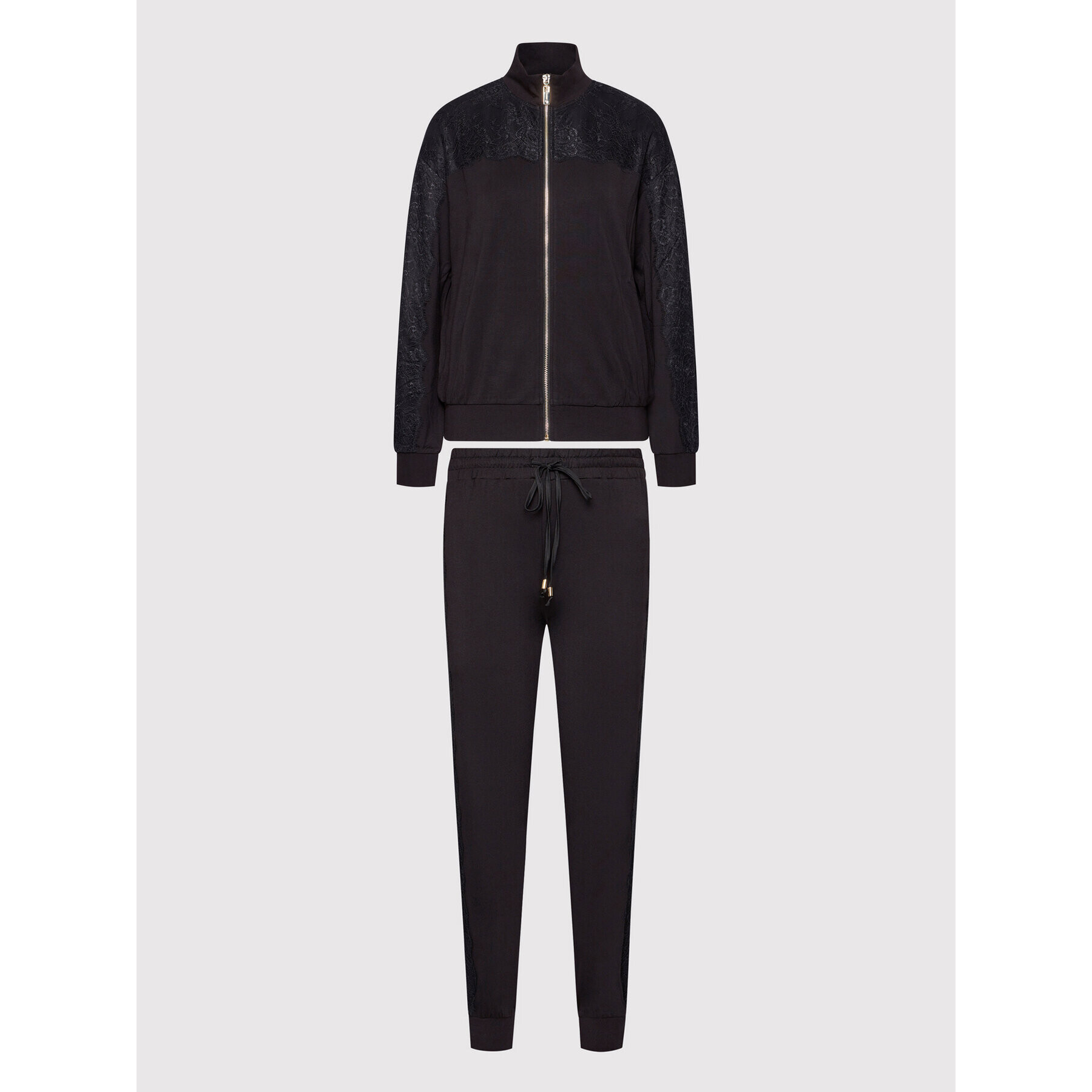 TWINSET Анцуг 212LL2BAA Черен Regular Fit - Pepit.bg