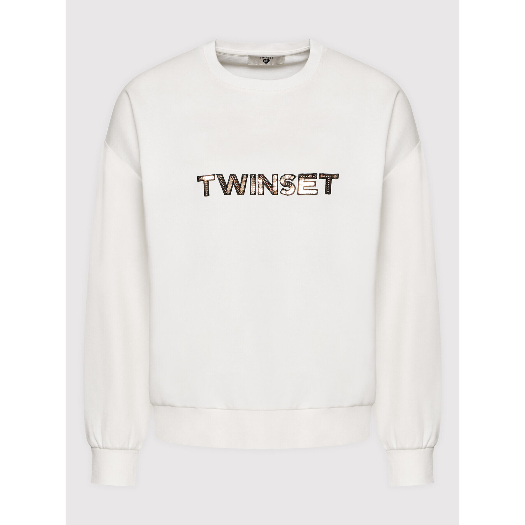 TWINSET Анцуг 221LB25AA Бял Relaxed Fit - Pepit.bg