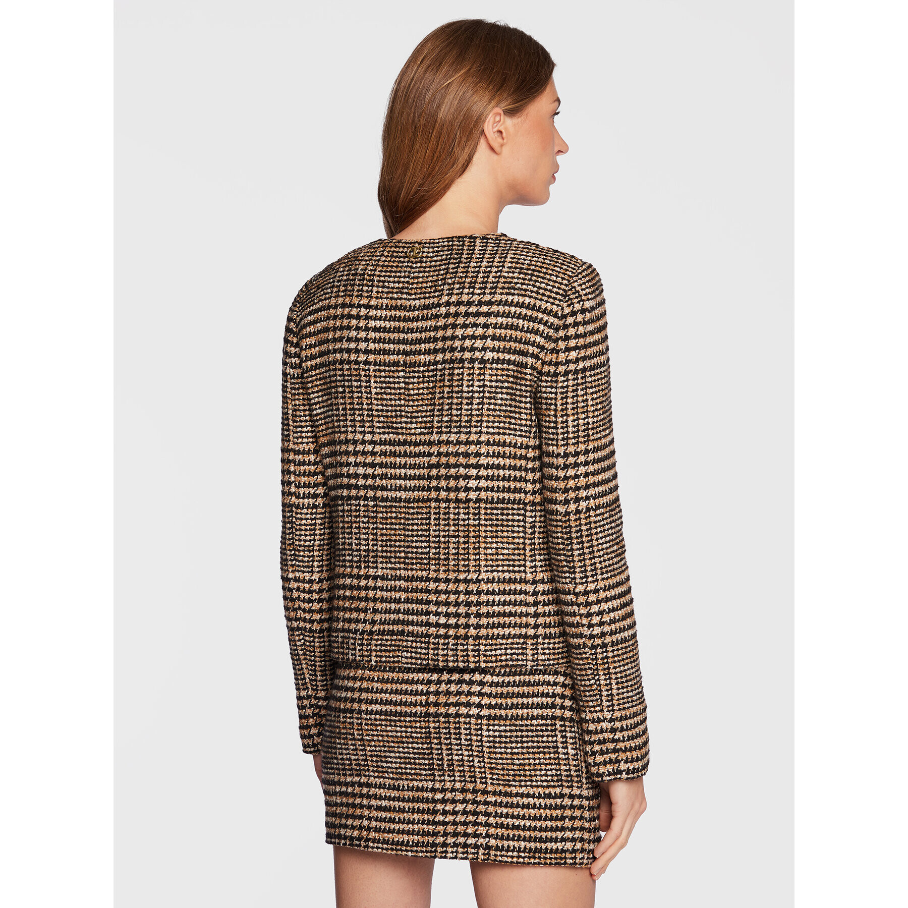 TWINSET Сако 222TT2320 Бежов Regular Fit - Pepit.bg