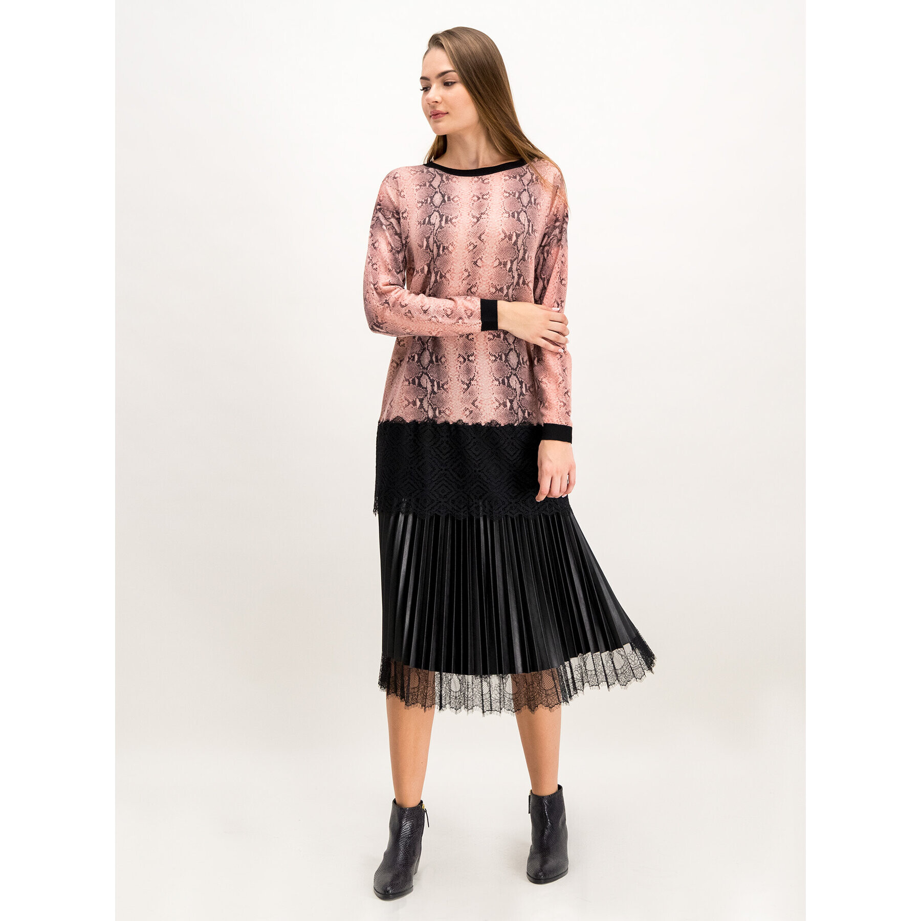 TWINSET Блуза 192TT3342 Розов Regular Fit - Pepit.bg