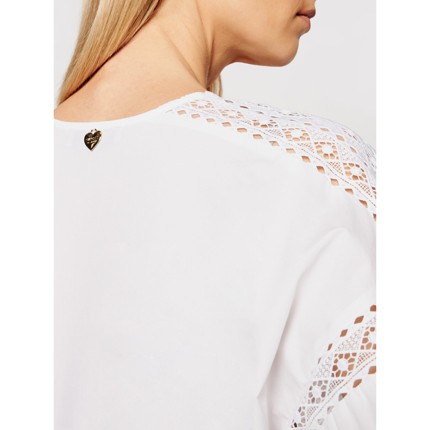 TWINSET Блуза 211TT2463 Бял Relaxed Fit - Pepit.bg