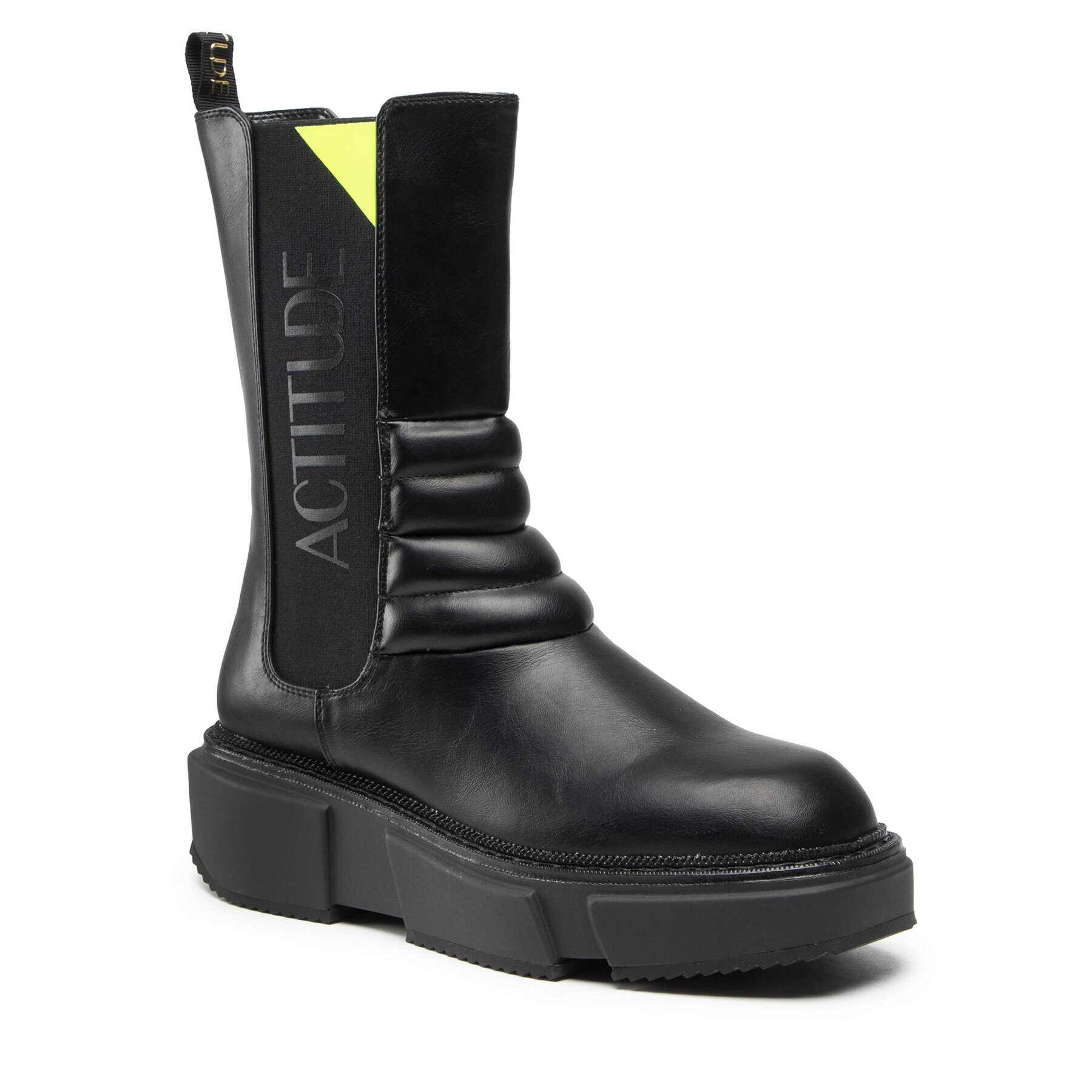 TWINSET Боти Chelsea 212ACT028 Черен - Pepit.bg