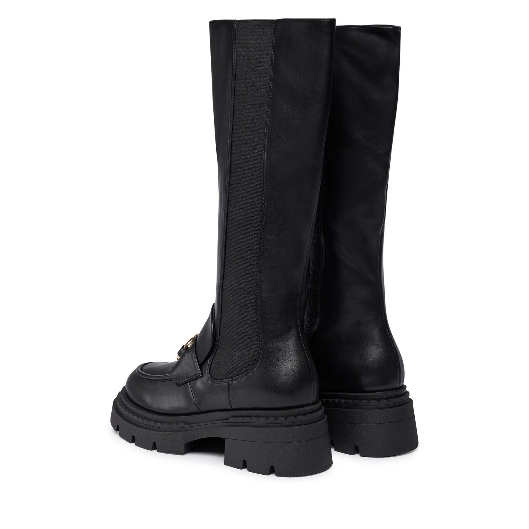 TWINSET Ботуши 232TCT068 Черен - Pepit.bg