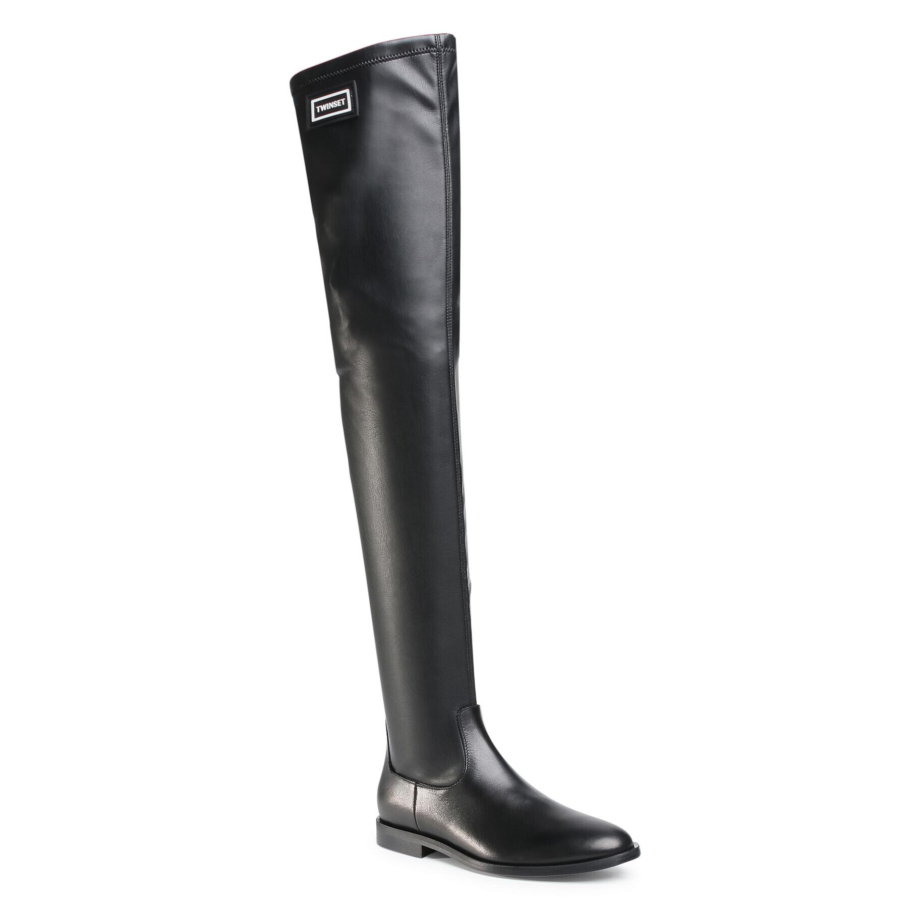 TWINSET Чизми Stivale 202TCP172 Черен - Pepit.bg