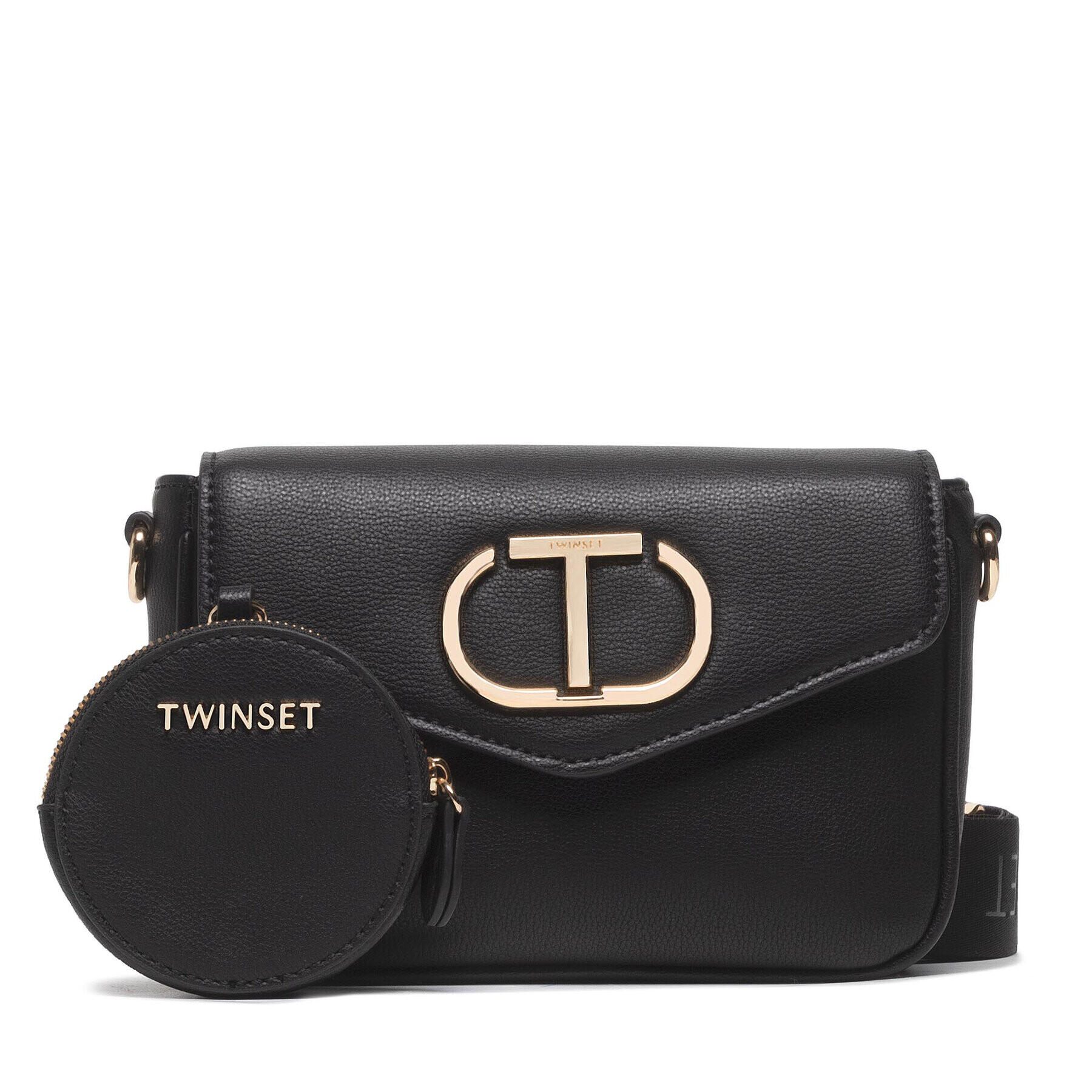 TWINSET Дамска чанта 221TB7152 Черен - Pepit.bg
