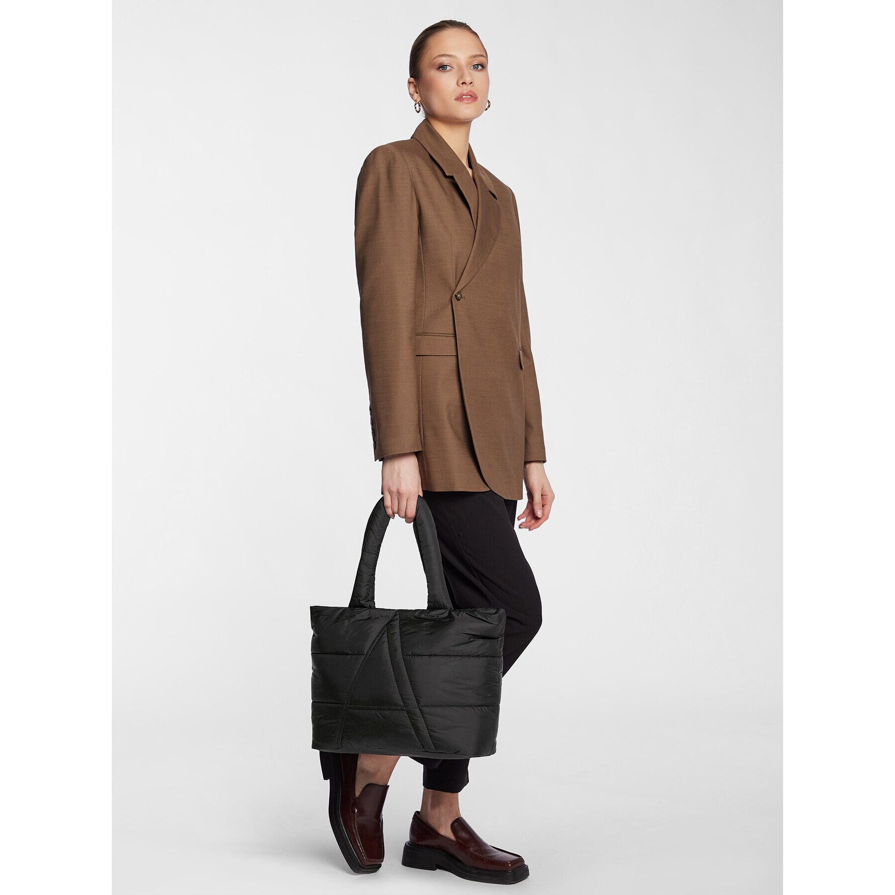 TWINSET Дамска чанта 222AA7090 Черен - Pepit.bg