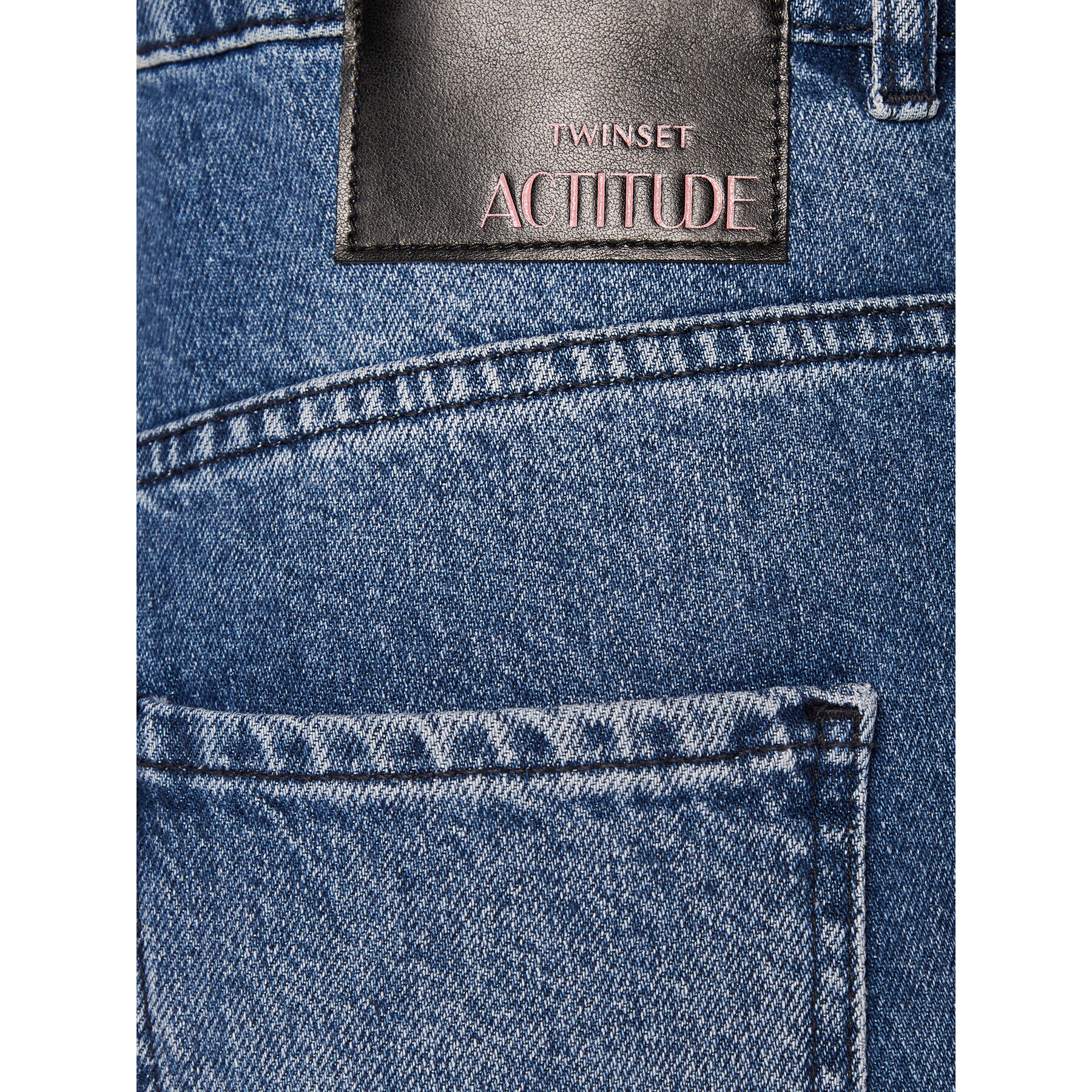 TWINSET Дънки 222AP2273 Син Slim Fit - Pepit.bg