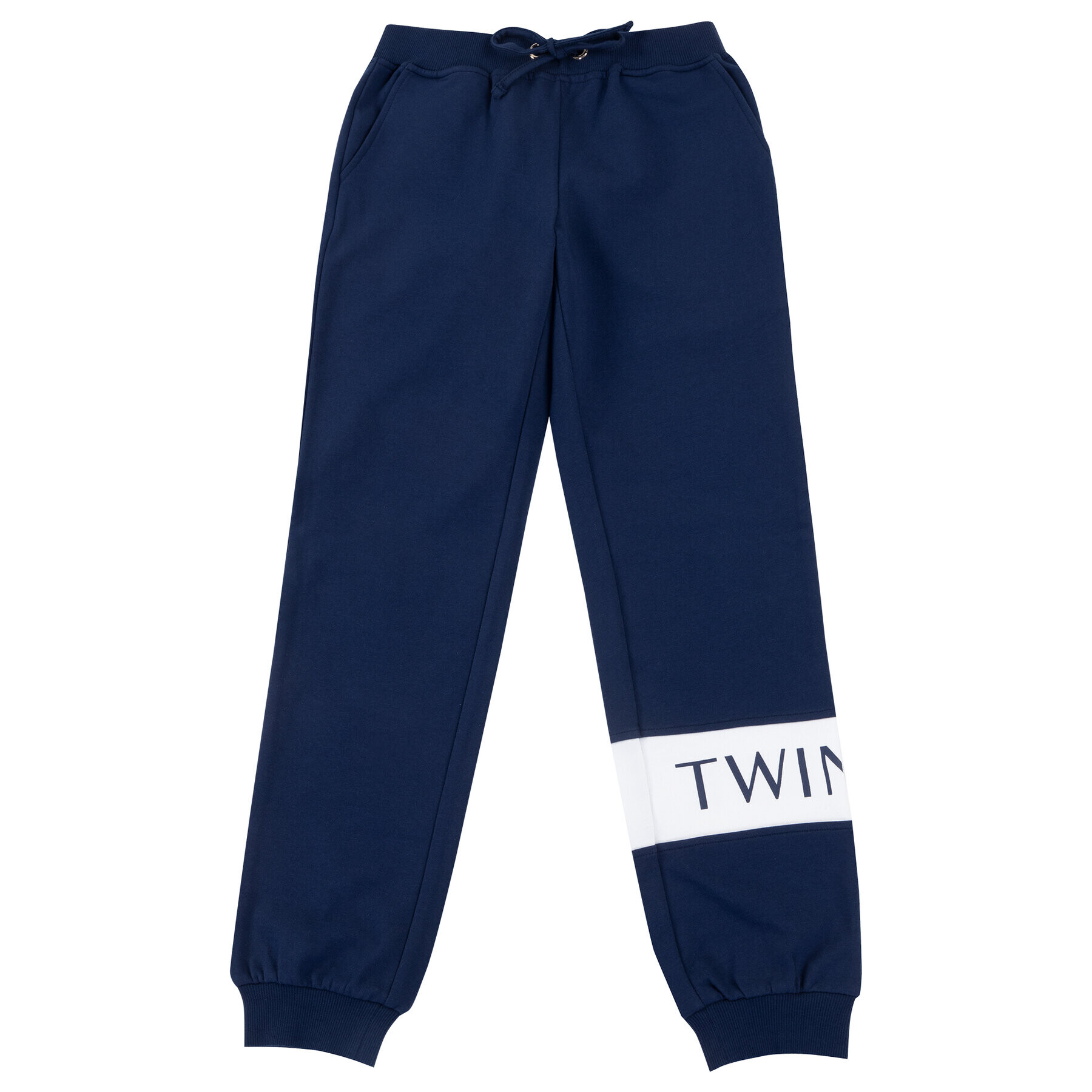 TWINSET Долнище анцуг 201GJ2374 D Тъмносин Regular Fit - Pepit.bg