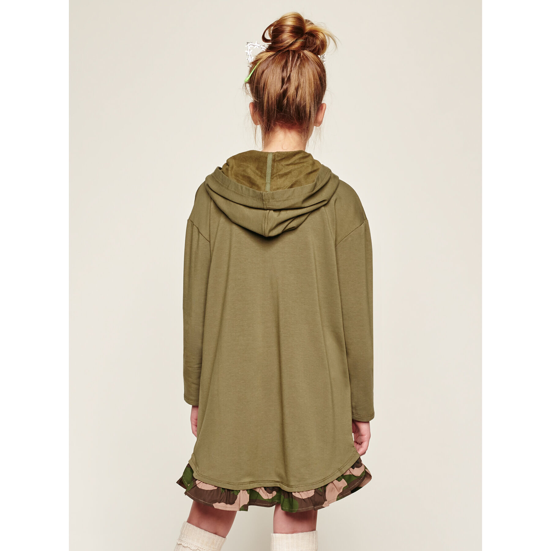 TWINSET Ежедневна рокля 192GJ2561 D Зелен Regular Fit - Pepit.bg