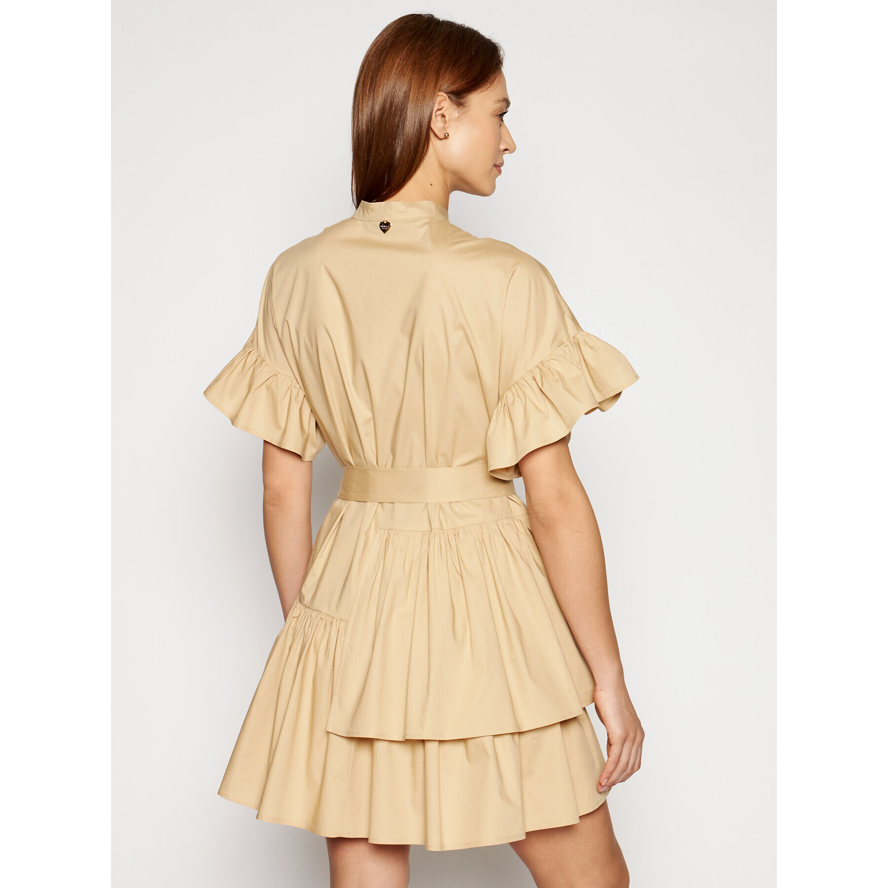 TWINSET Ежедневна рокля 211TT2459 Бежов Regular Fit - Pepit.bg