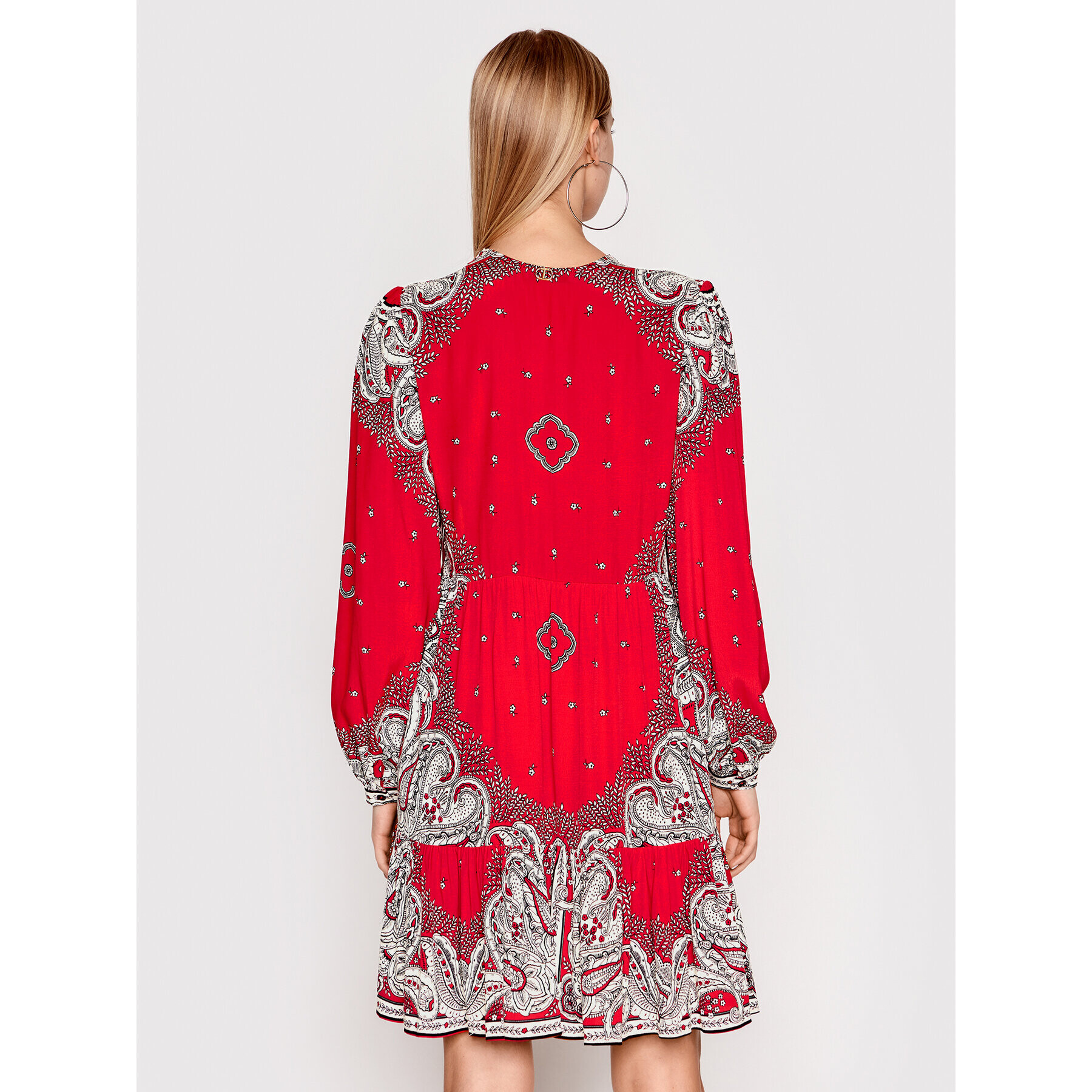 TWINSET Ежедневна рокля 221TP270A Червен Regular Fit - Pepit.bg