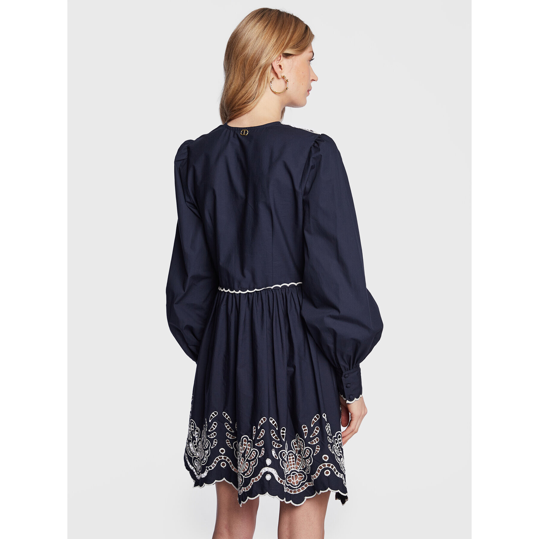 TWINSET Ежедневна рокля 231TP2482 Тъмносин Regular Fit - Pepit.bg