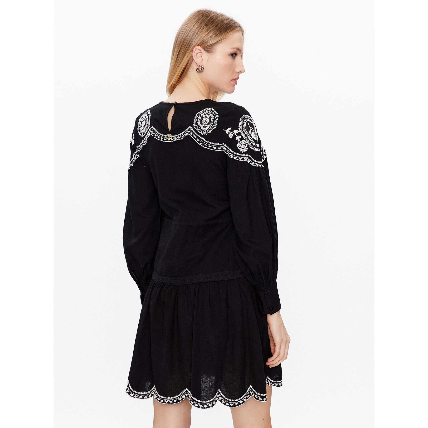 TWINSET Ежедневна рокля 231TP2490 Черен Regular Fit - Pepit.bg