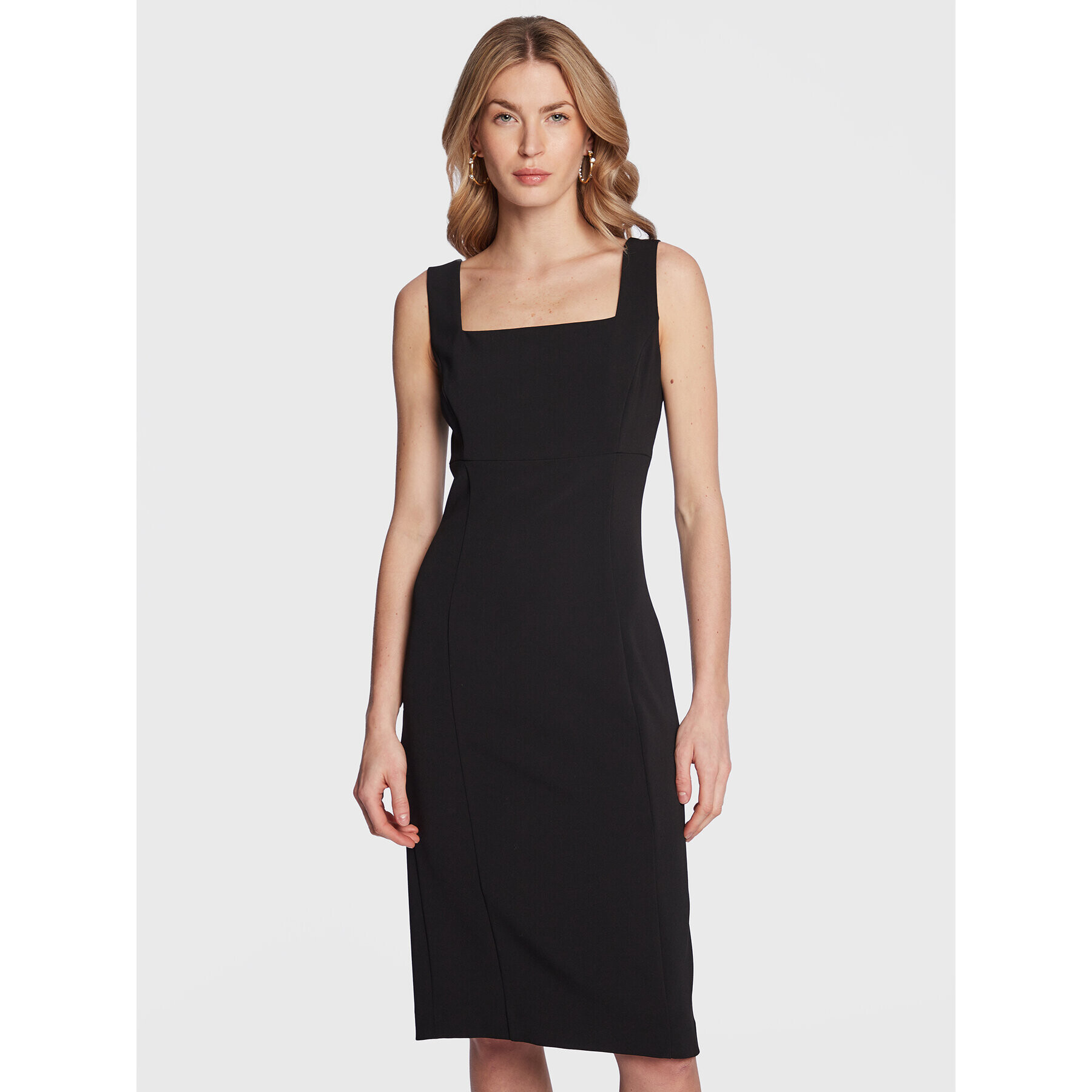 TWINSET Ежедневна рокля 231TP2771 Черен Regular Fit - Pepit.bg