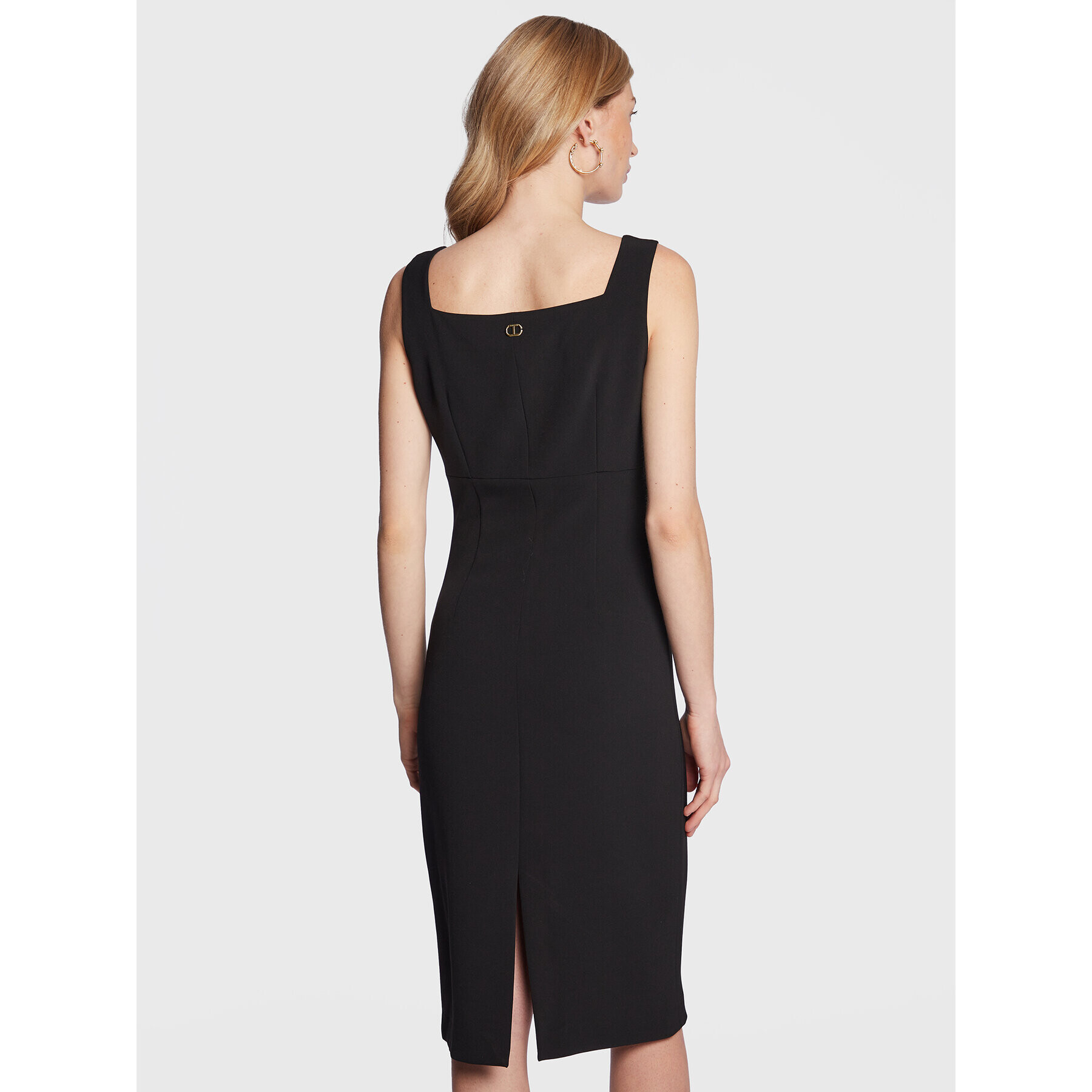 TWINSET Ежедневна рокля 231TP2771 Черен Regular Fit - Pepit.bg