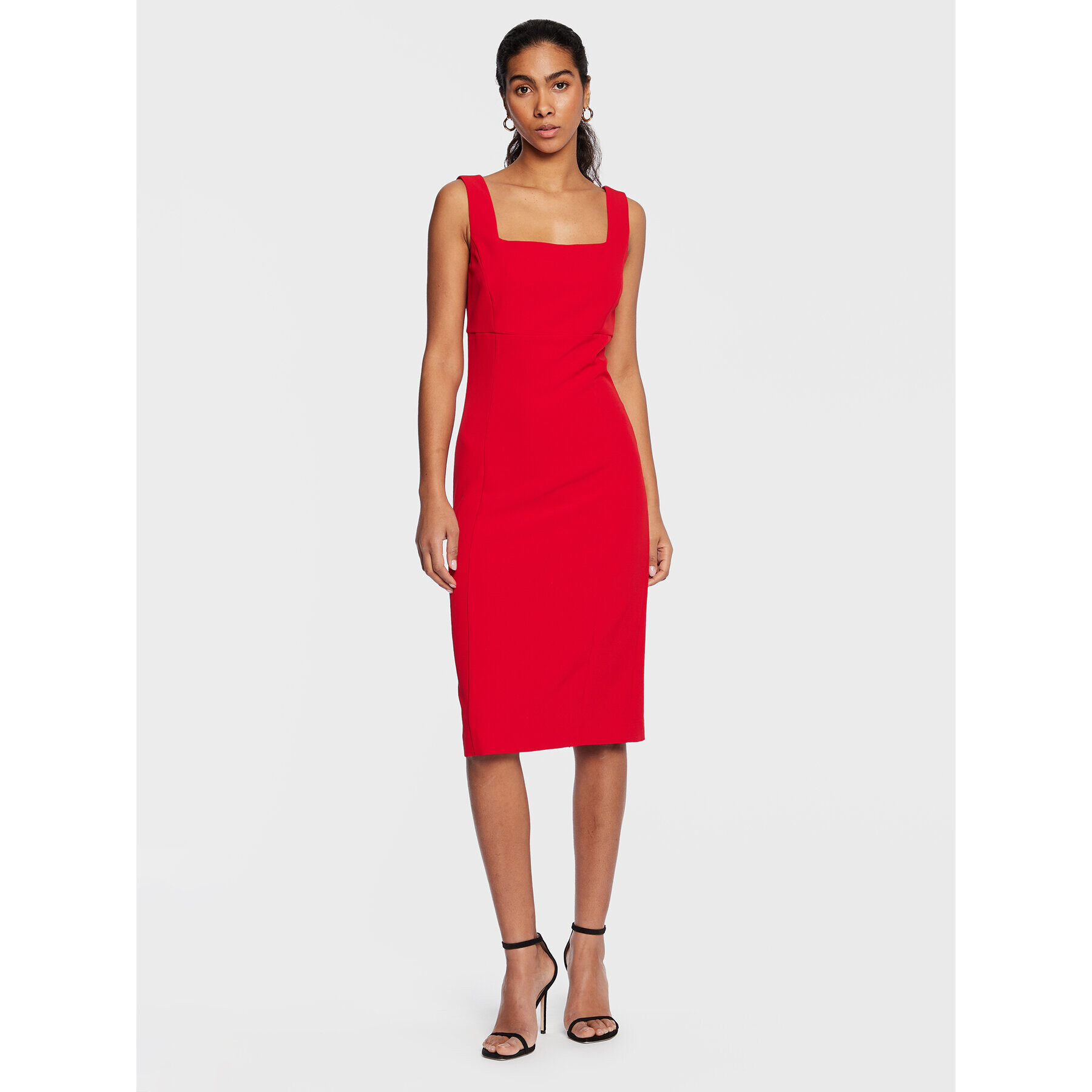 TWINSET Ежедневна рокля 231TP2771 Червен Regular Fit - Pepit.bg