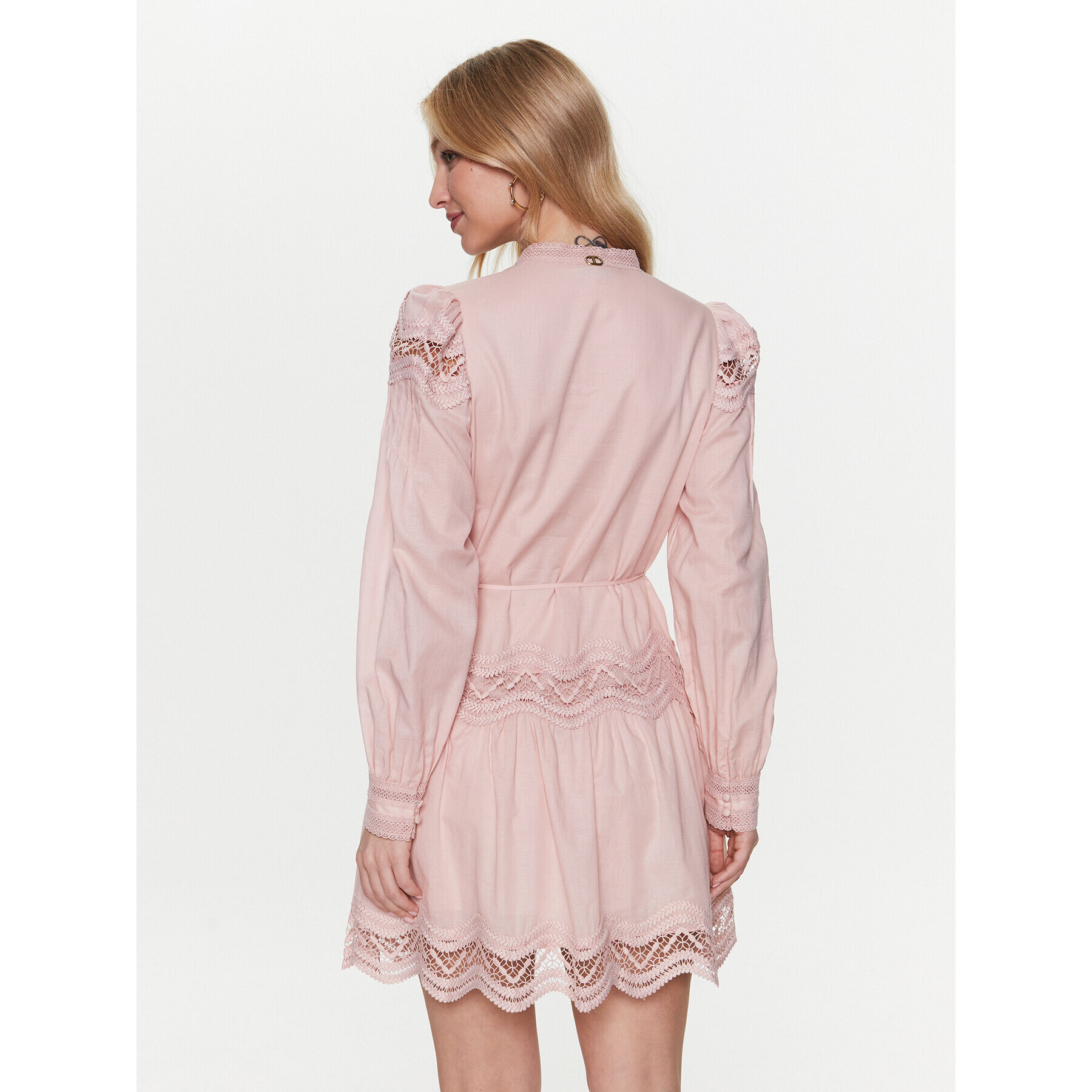 TWINSET Ежедневна рокля 231TT2291 Розов Regular Fit - Pepit.bg