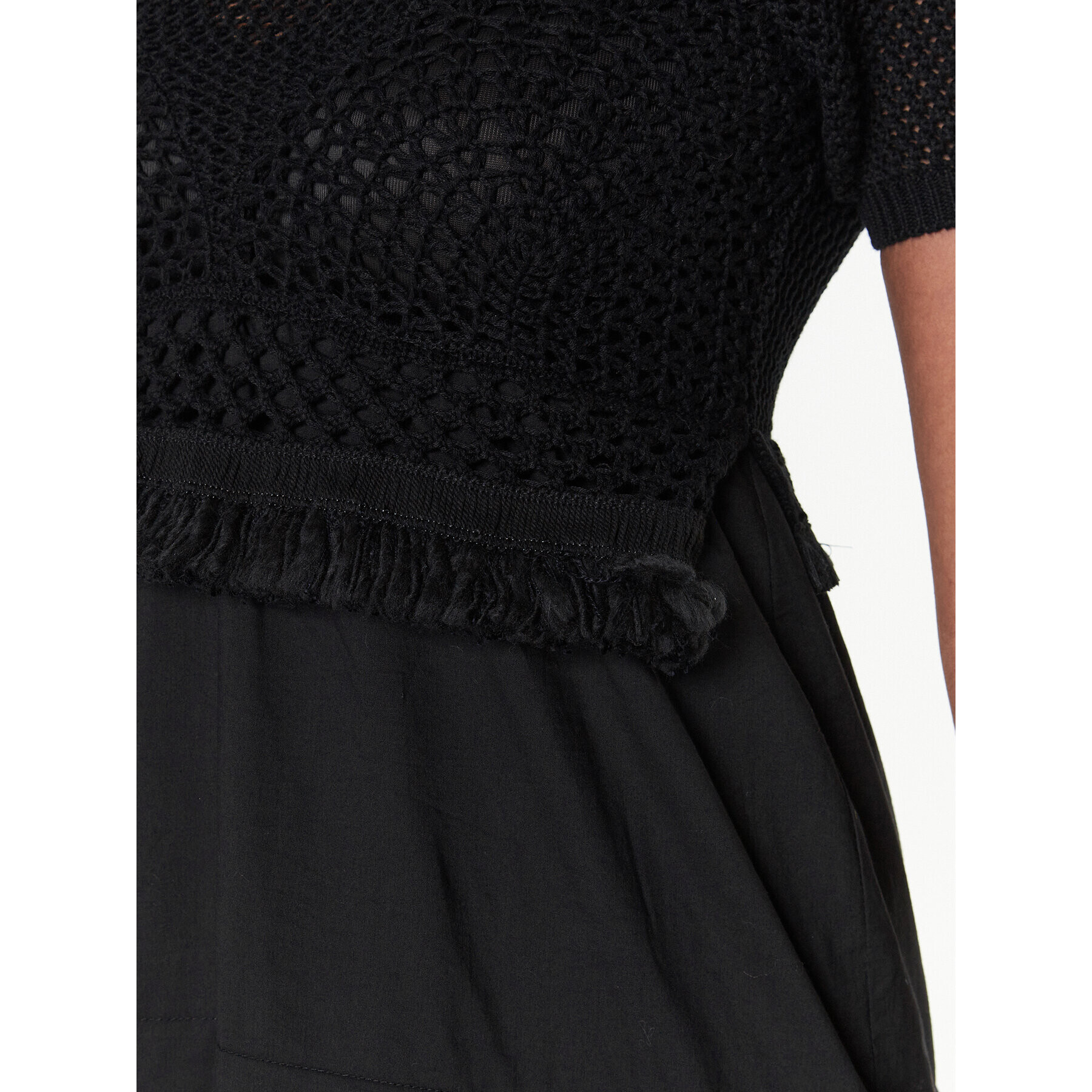 TWINSET Ежедневна рокля 231TT3081 Черен Regular Fit - Pepit.bg