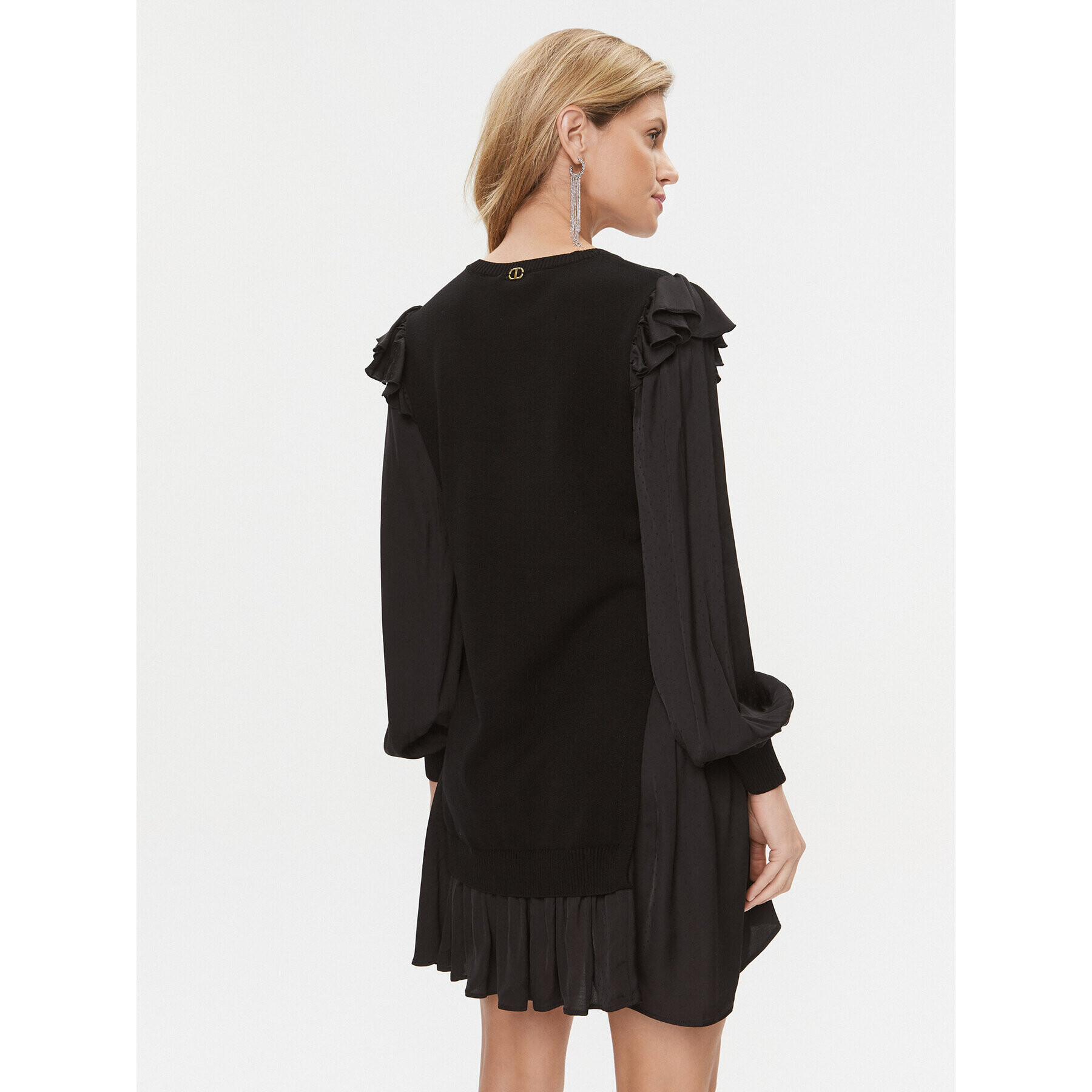 TWINSET Ежедневна рокля 232TT3421 Черен Regular Fit - Pepit.bg