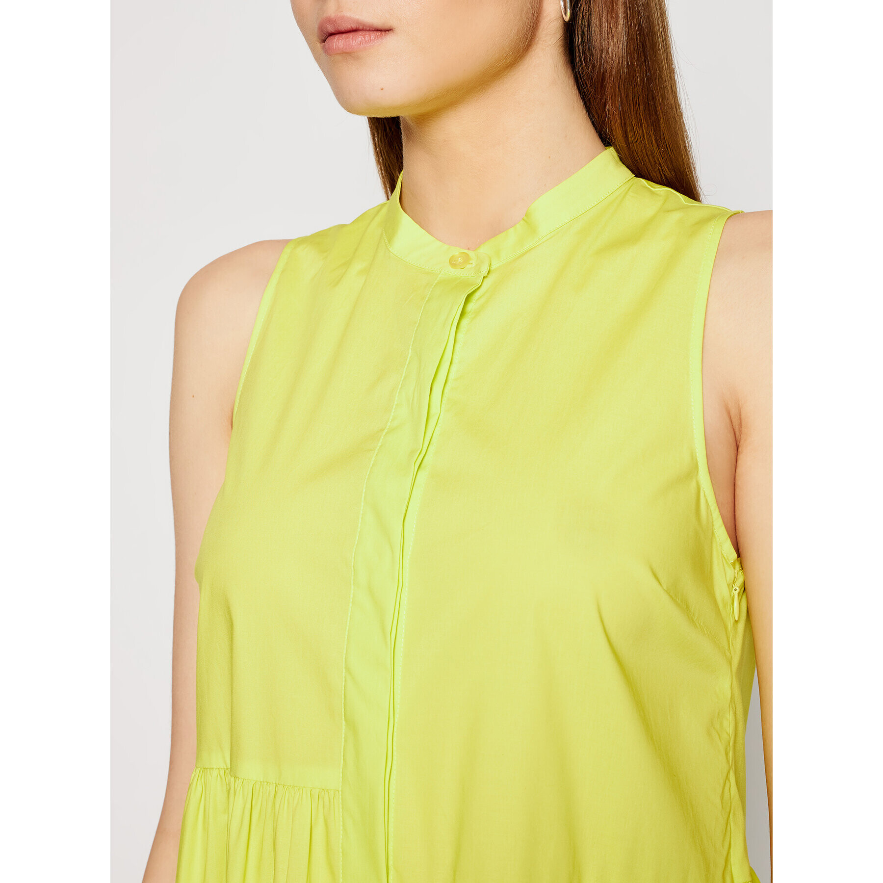 TWINSET Ежедневна рокля 211TT2458 Жълт Regular Fit - Pepit.bg
