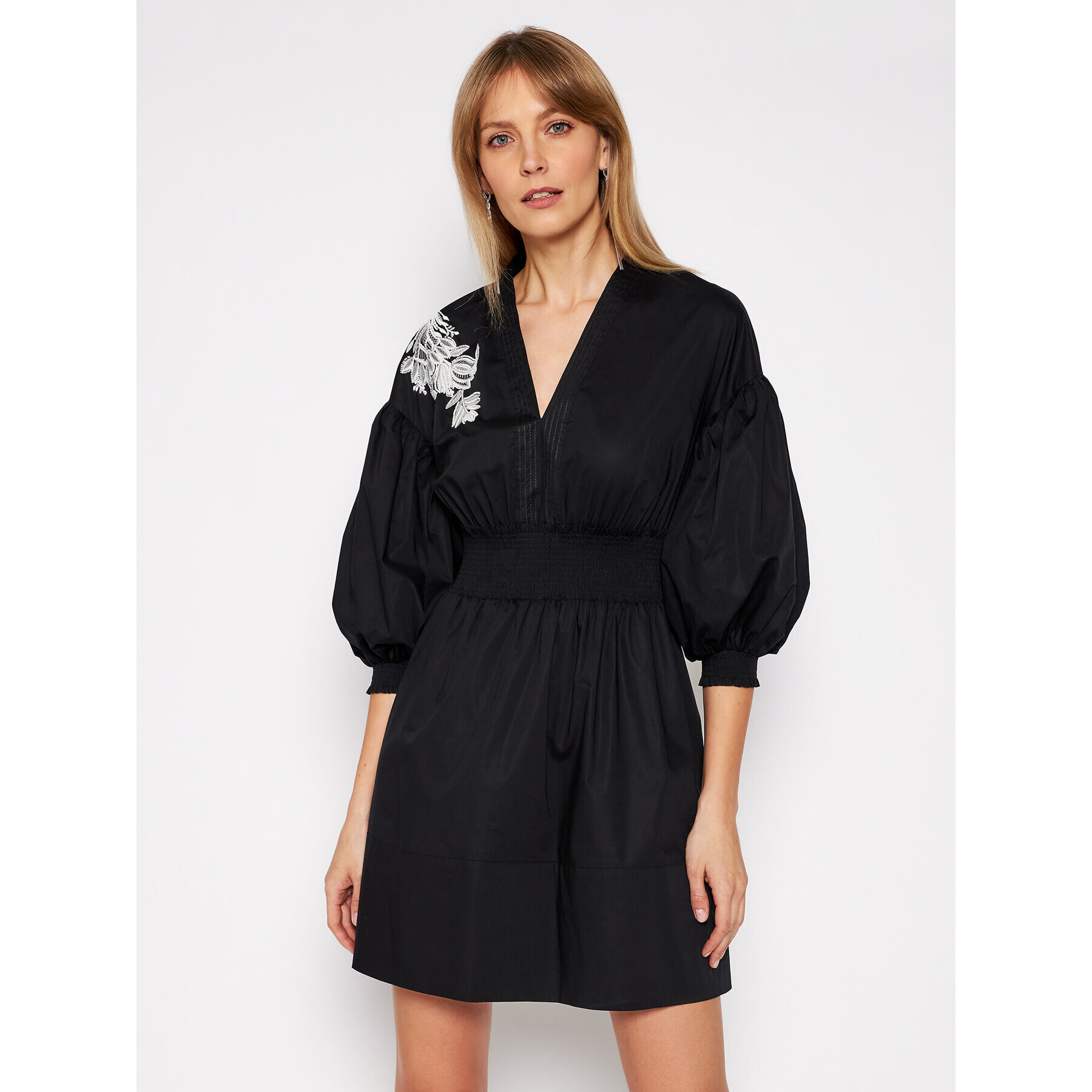 TWINSET Ежедневна рокля 211TT2474 Черен Regular Fit - Pepit.bg