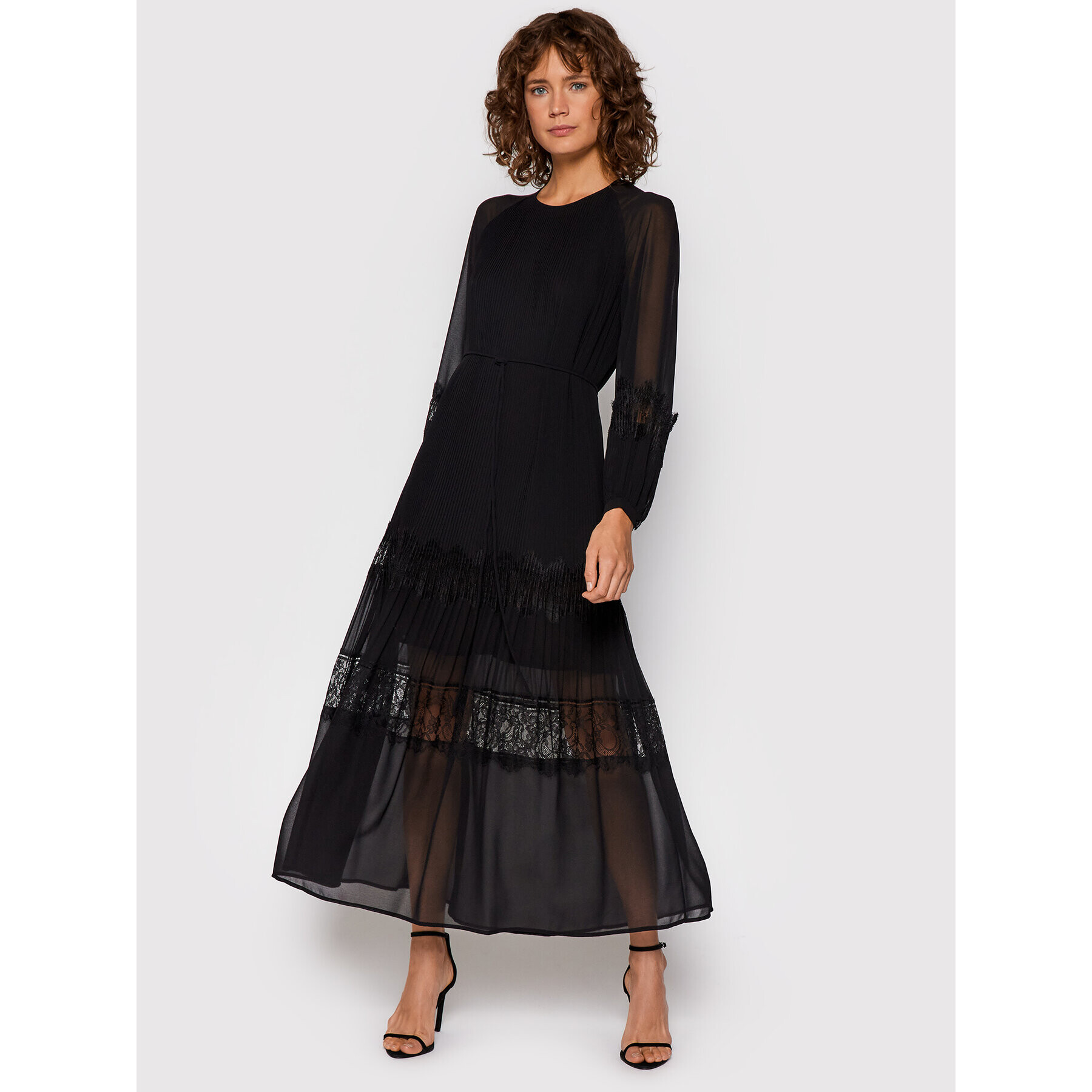 TWINSET Ежедневна рокля 212TT2390 Черен Regular Fit - Pepit.bg