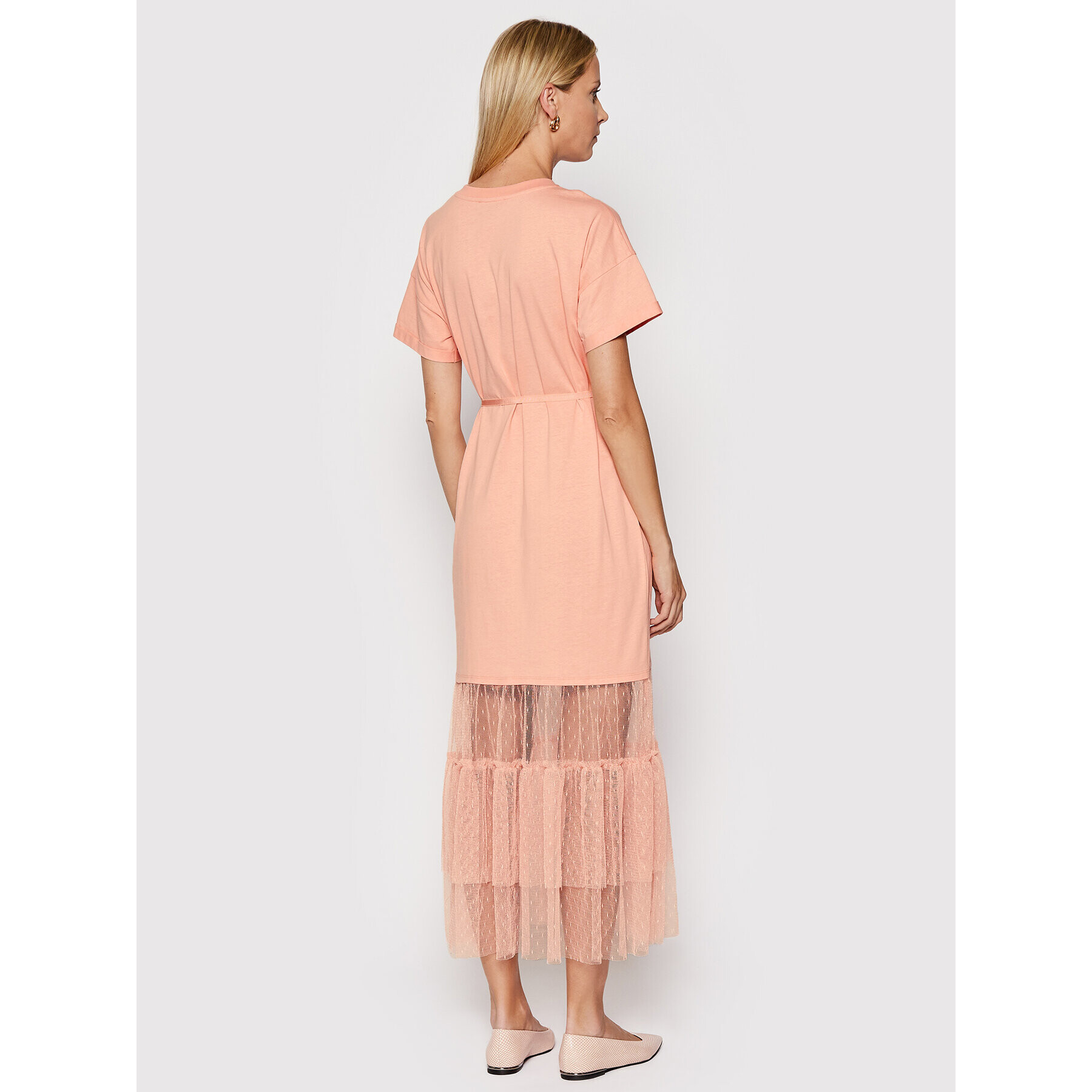 TWINSET Ежедневна рокля 221TP2541 Розов Regular Fit - Pepit.bg