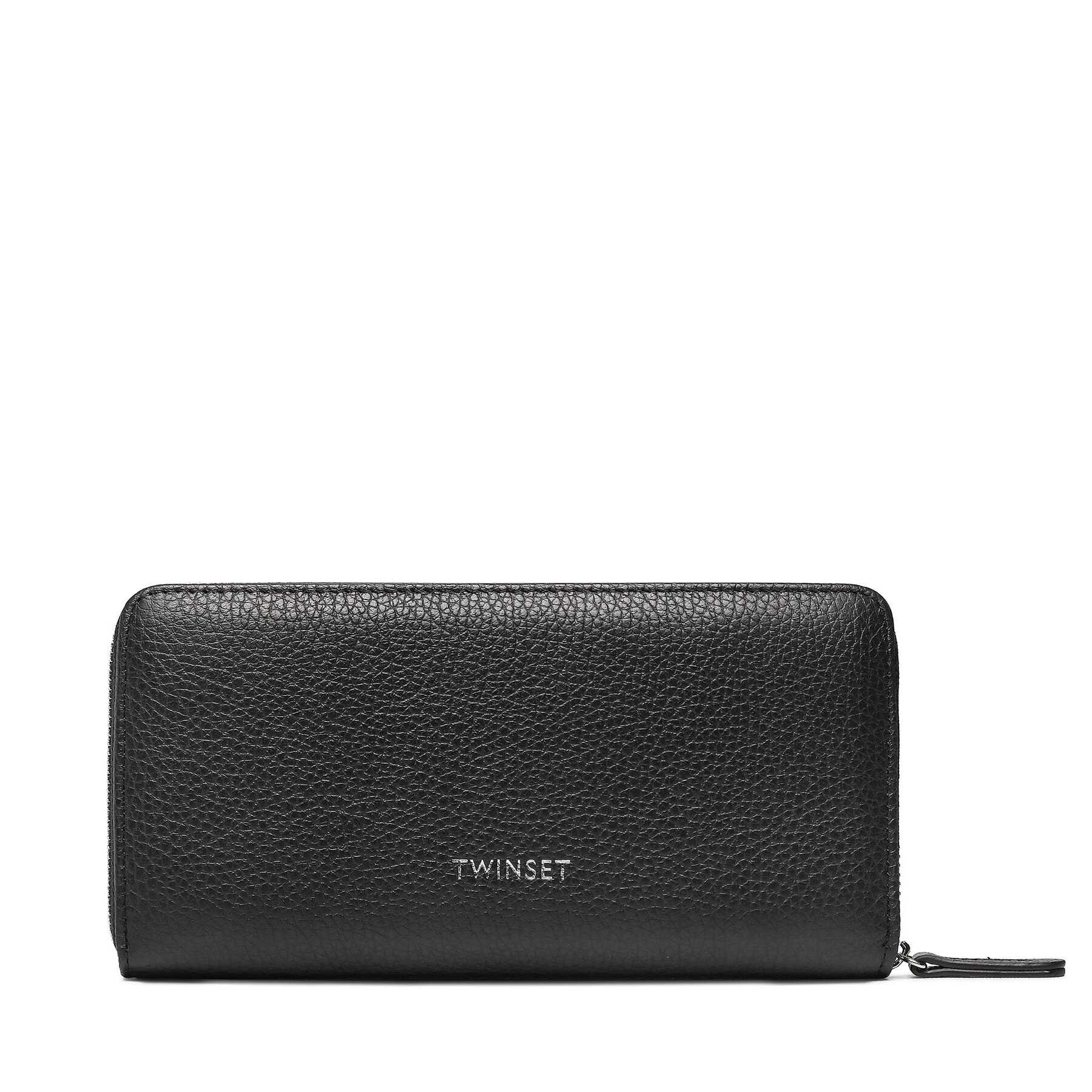 TWINSET Голям дамски портфейл 231TB7237 Черен - Pepit.bg