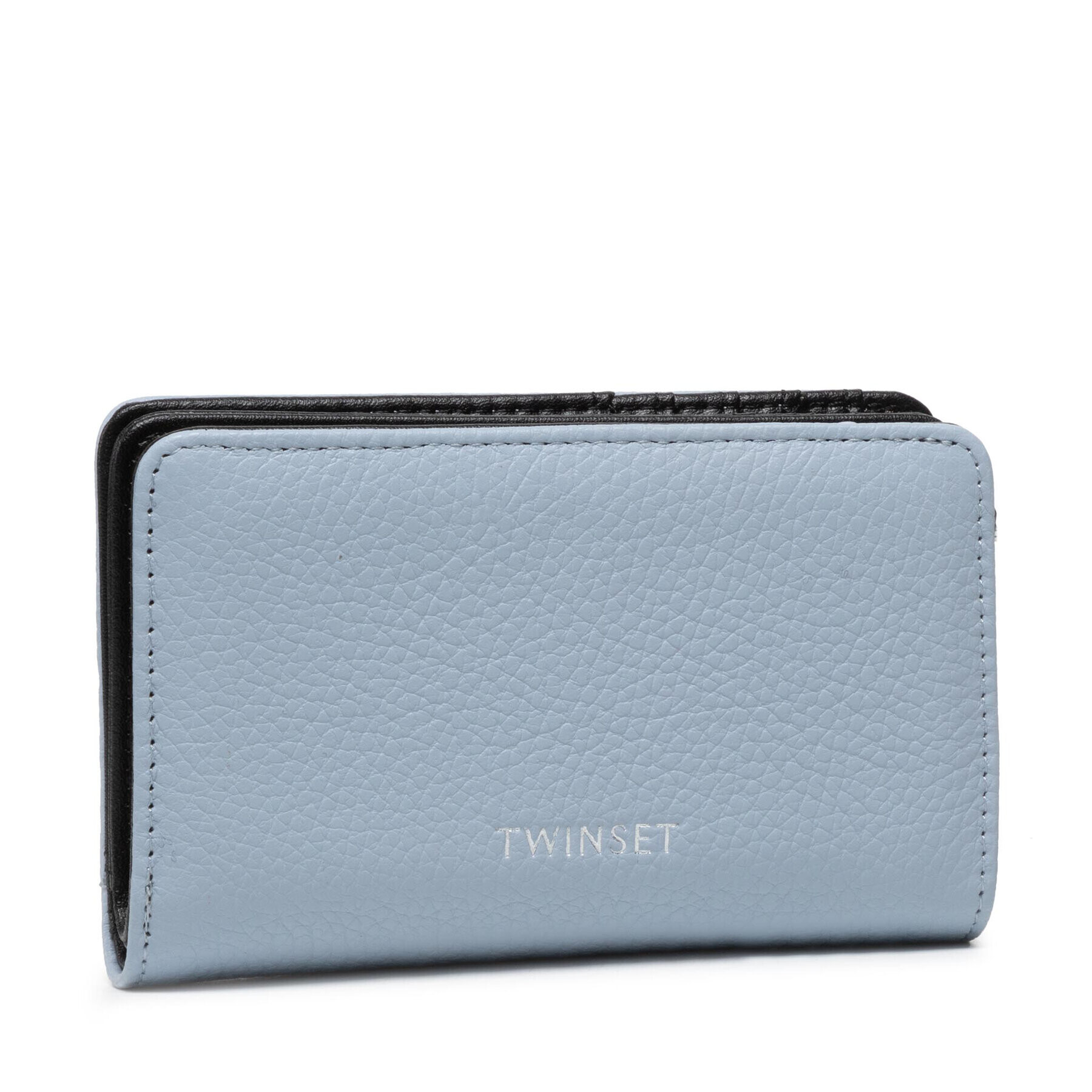 TWINSET Голям дамски портфейл 221TD8256 Син - Pepit.bg