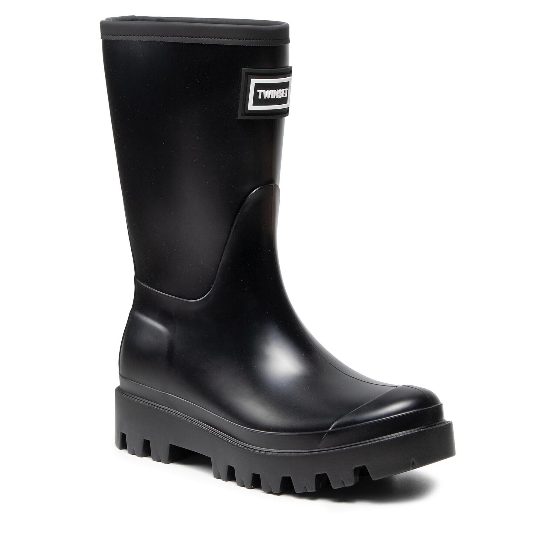 TWINSET Гумени ботуши Rain Boot 212TCP270 Черен - Pepit.bg